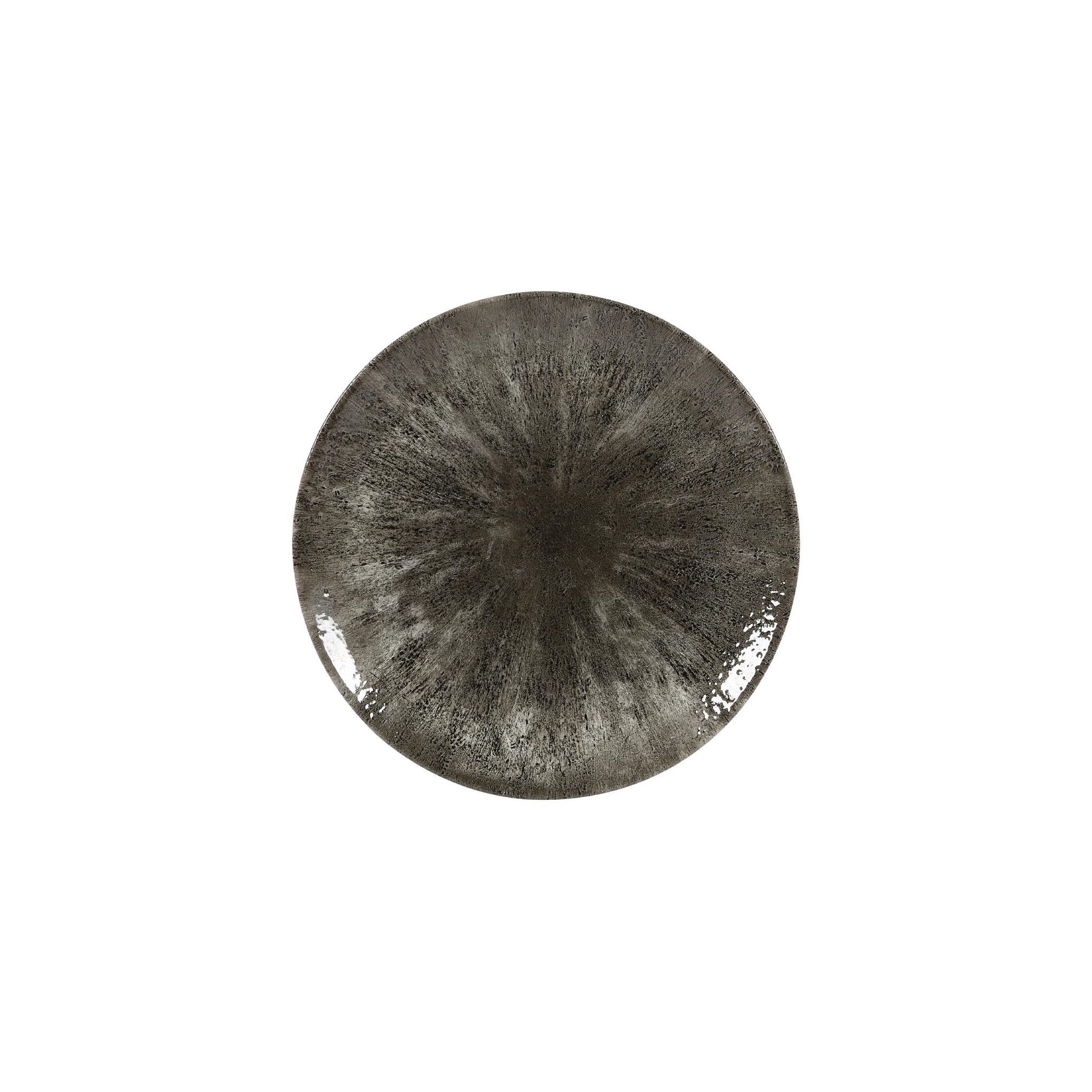 Churchill Evolve DY893 Stone Quartz Black Coupe Plates 260mm (Pack of 12)
