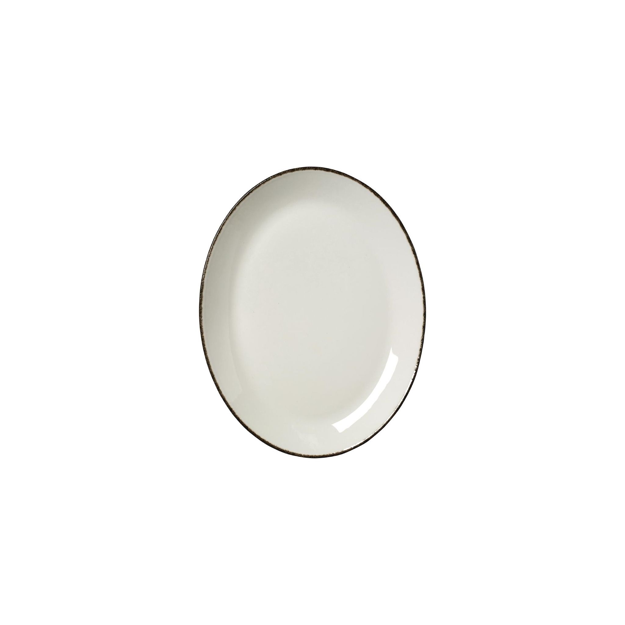 Steelite Charcoal Dapple VV1322 Oval Coupe Plates 305mm (Pack of 12)