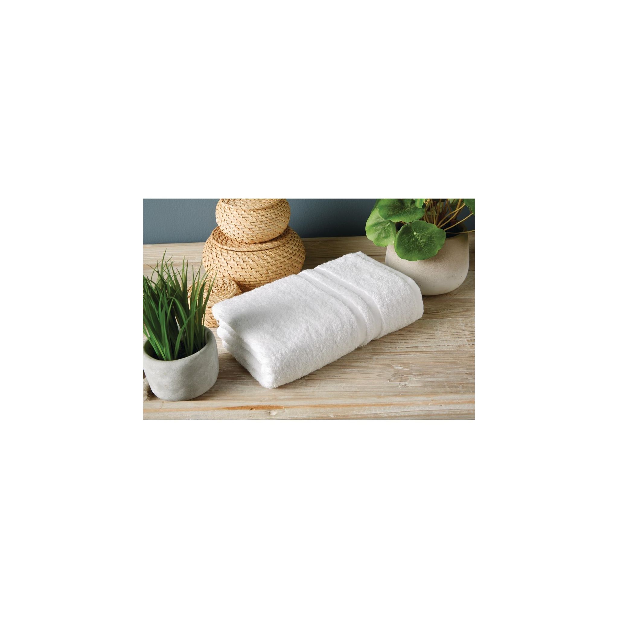 Mitre Eco HD219 Bath Towel White 70 x 137cm