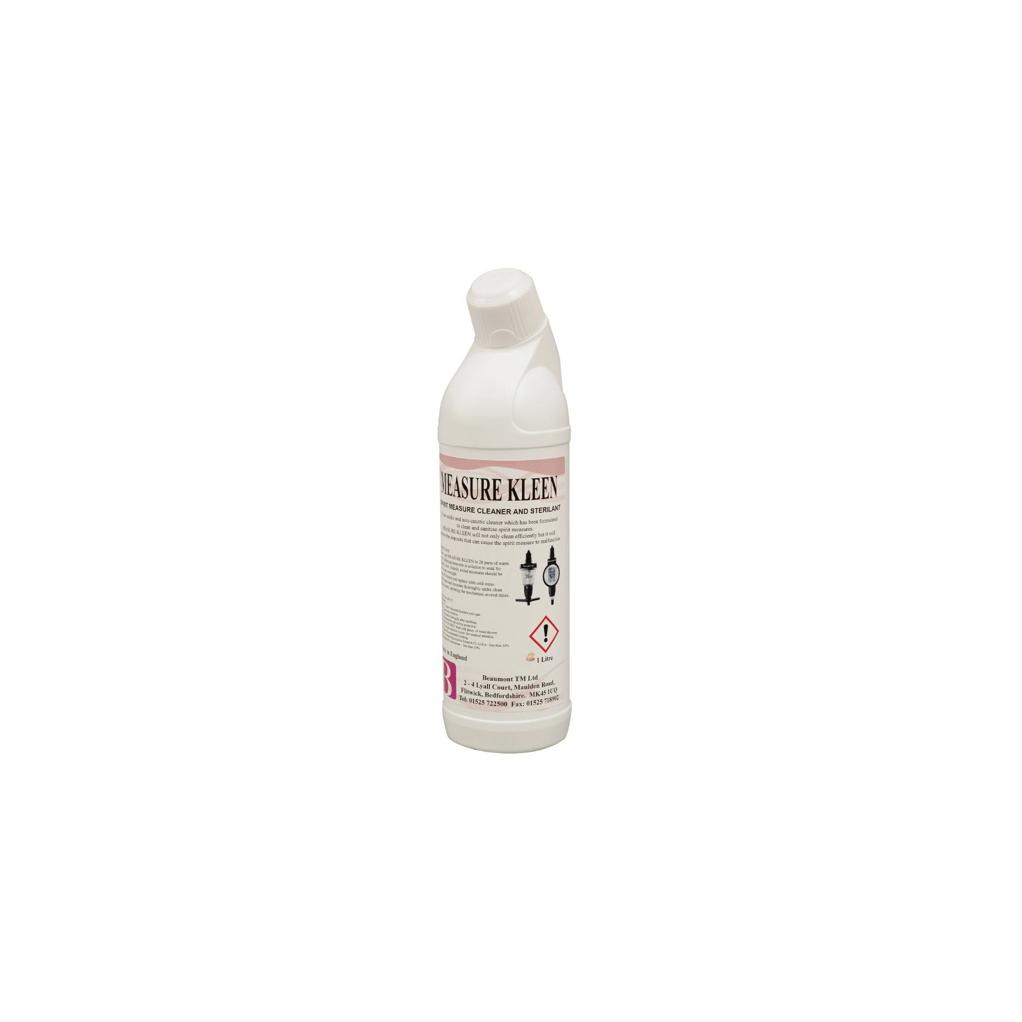 Beaumont CZ300 Liquid Measure Cleaner 1Ltr (Pack of 6)