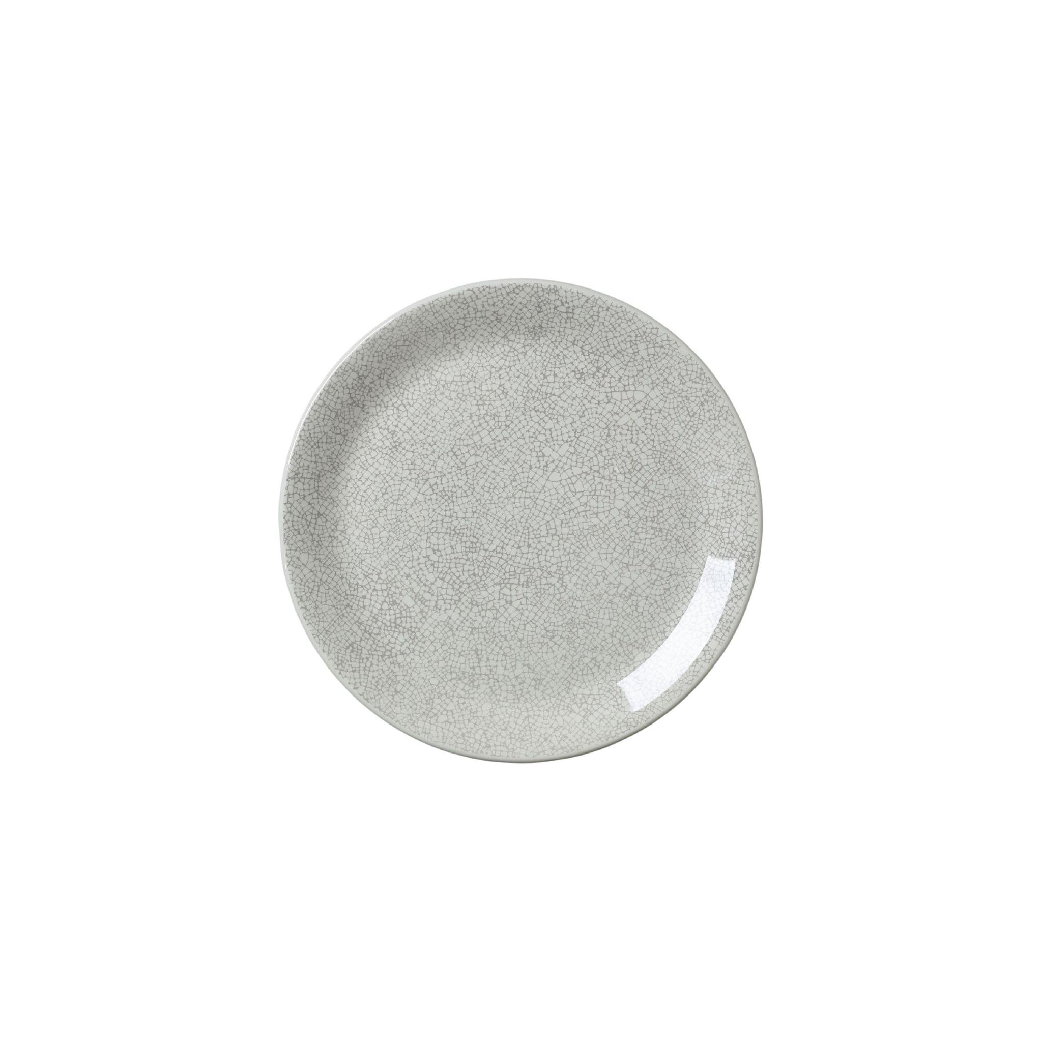 Steelite Ink Crackle VV1049 Grey Coupe Plates 253mm (Pack of 12)