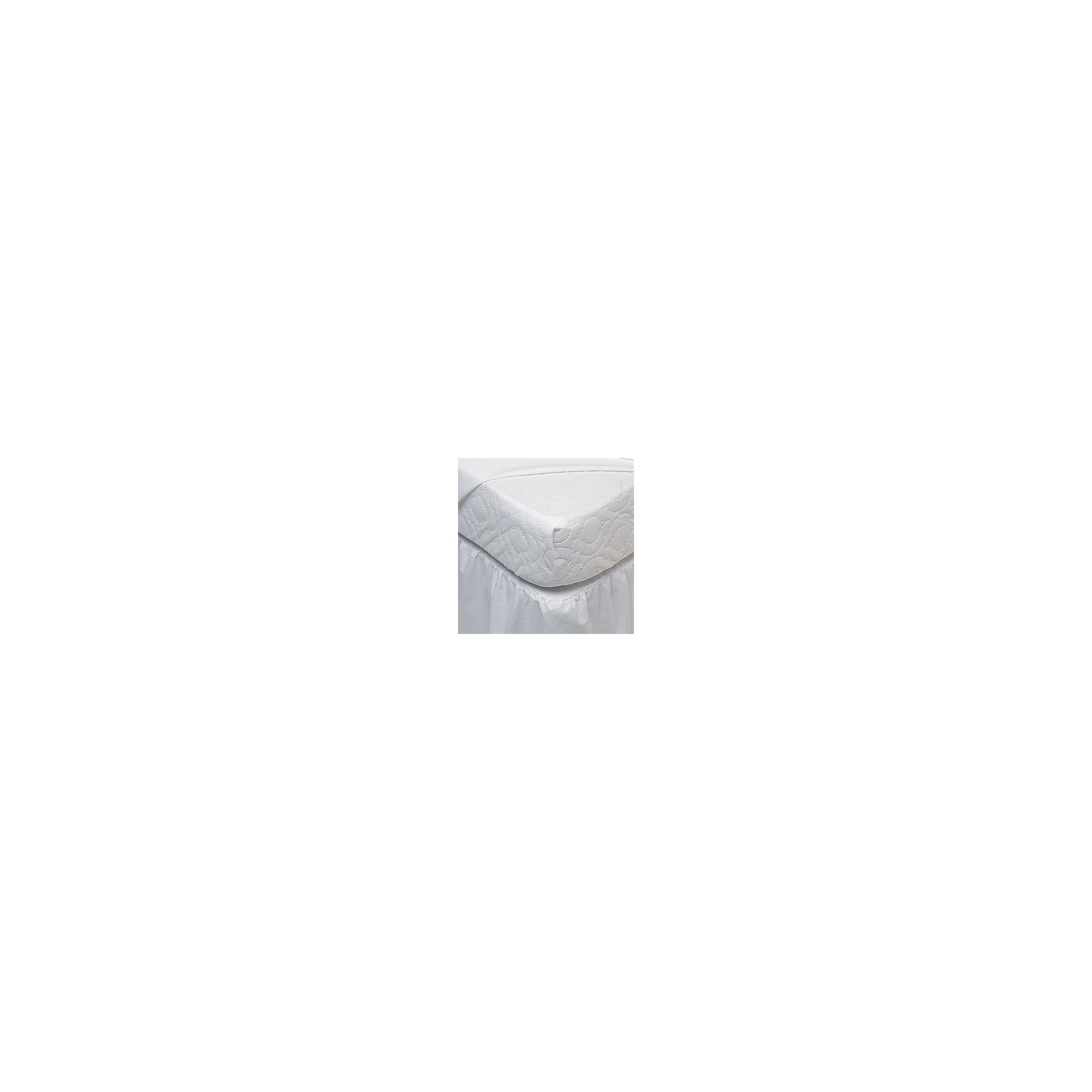 Mitre Essentials Polyrest GT814 Mattress Protector Metric Single White