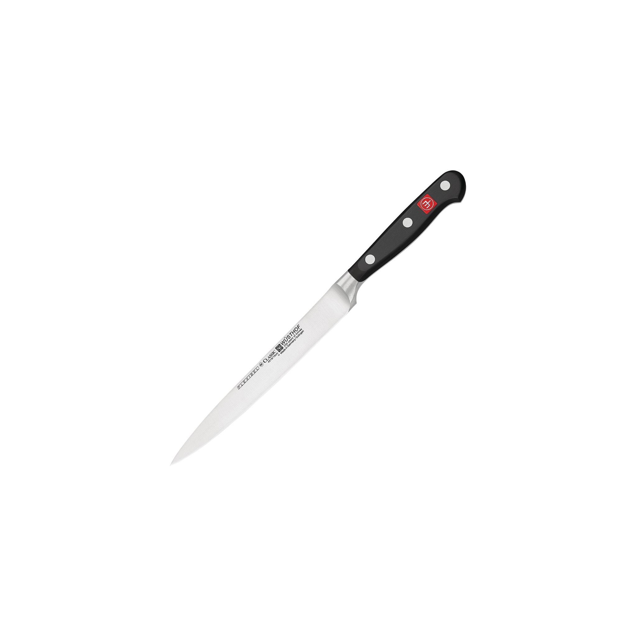 Wusthof Knives Classic FE451 Fillet Knife Black 6"