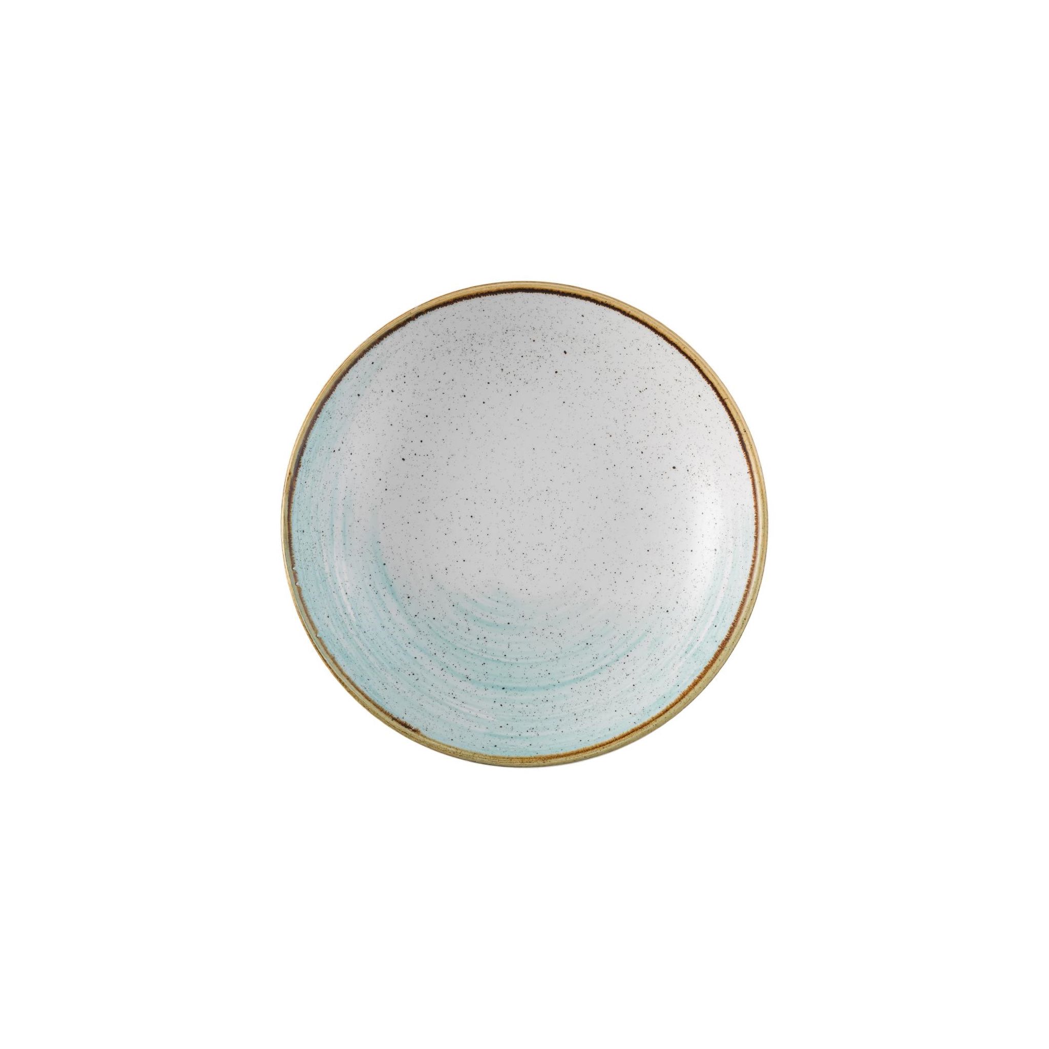 Churchill Stonecast Accents Evolve FS860 Coupe Bowls Duck egg 248mm (Pack of 12)