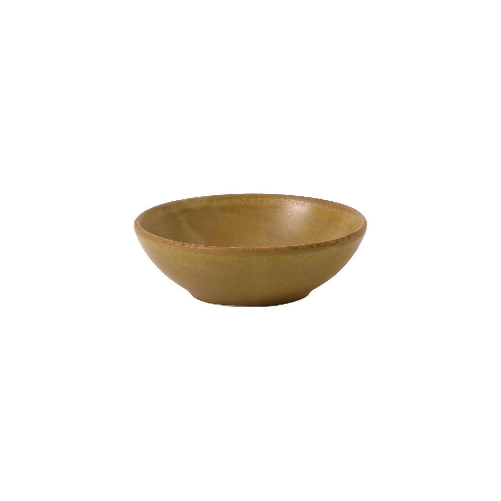 Churchill Nourish FJ691 Super Vitrified Petra Sand Shallow Bowls 9oz (Pack of 12)