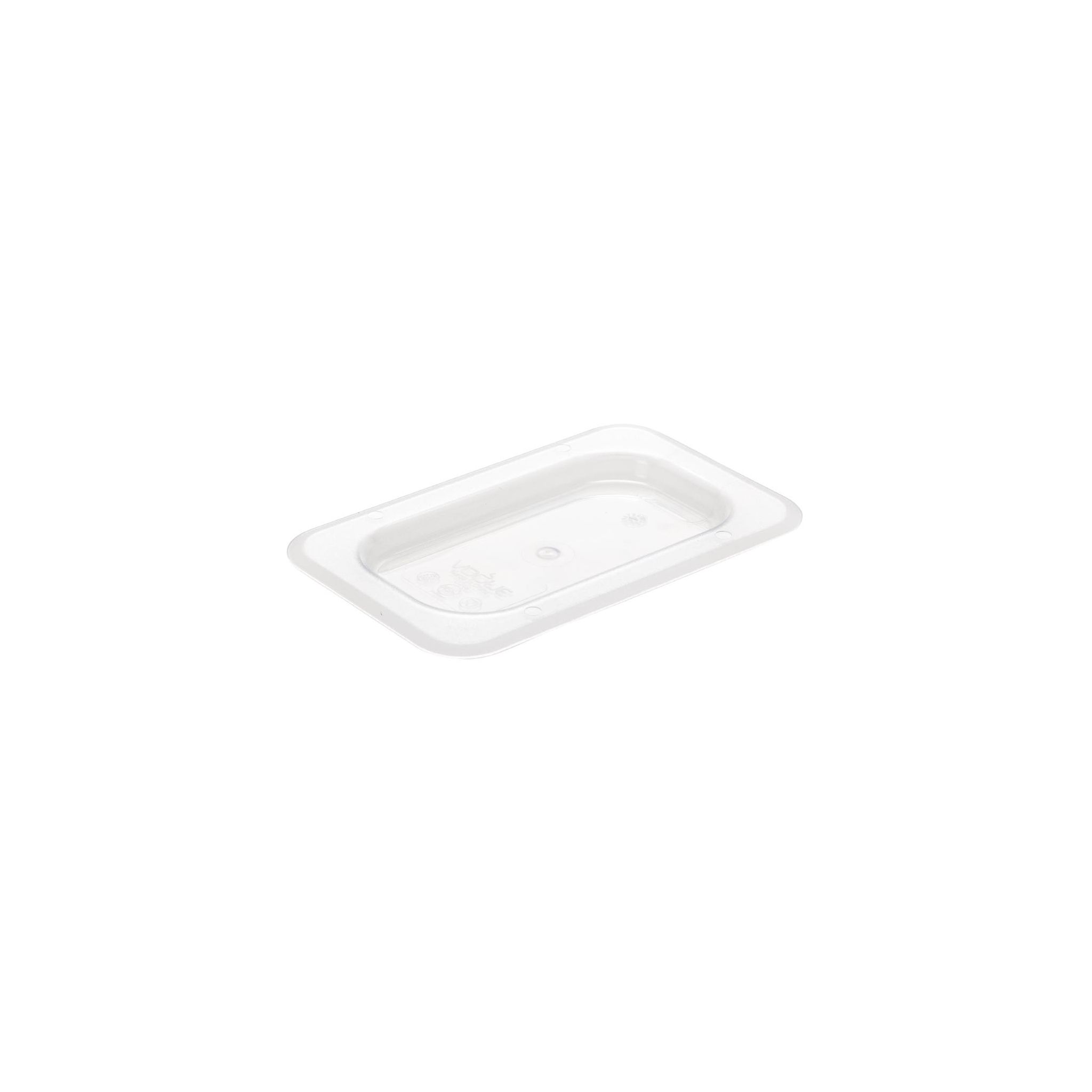Vogue U249 Polycarbonate 1/9 Gastronorm Lid Clear