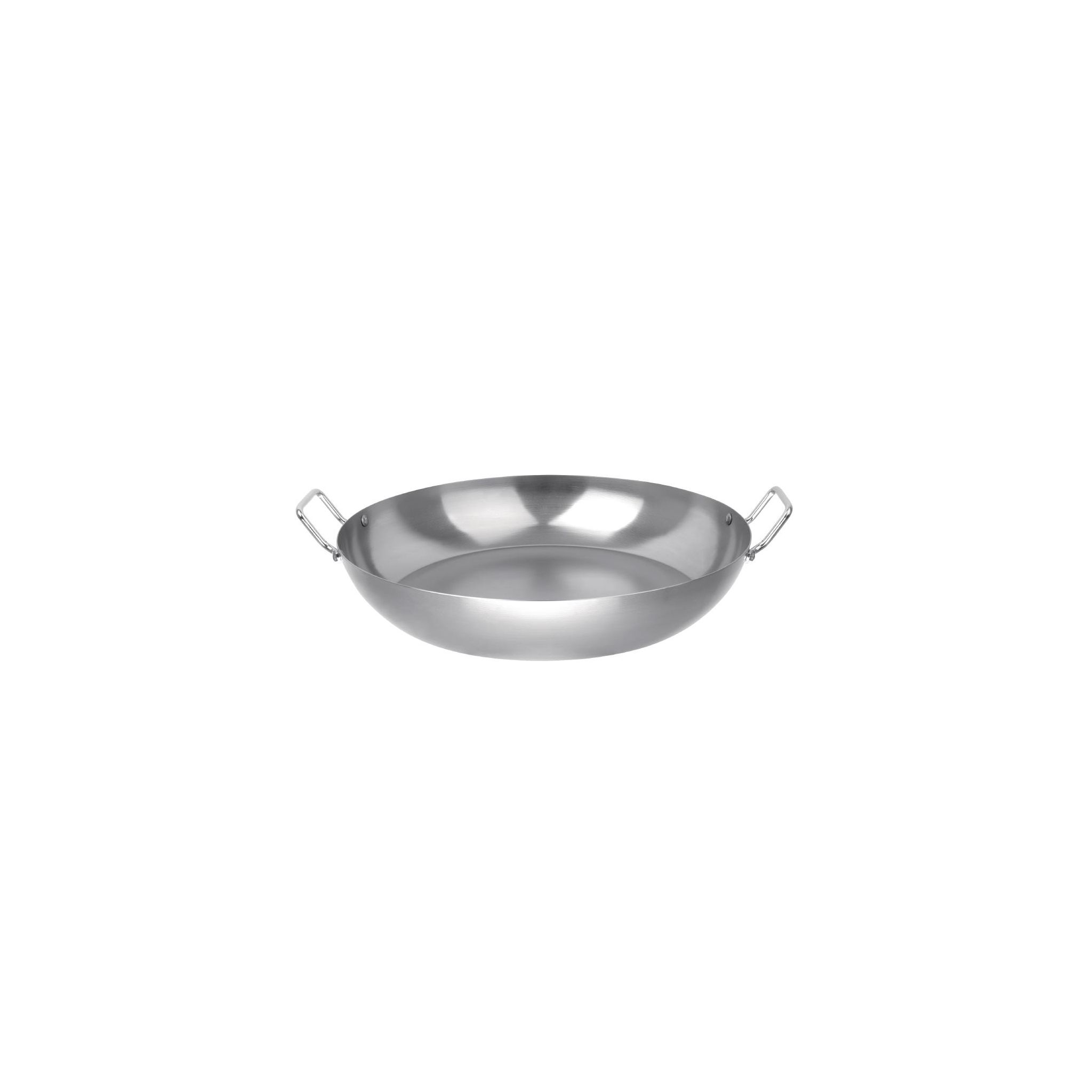 Vogue GD074 Carbon Steel Paella Pan 399mm