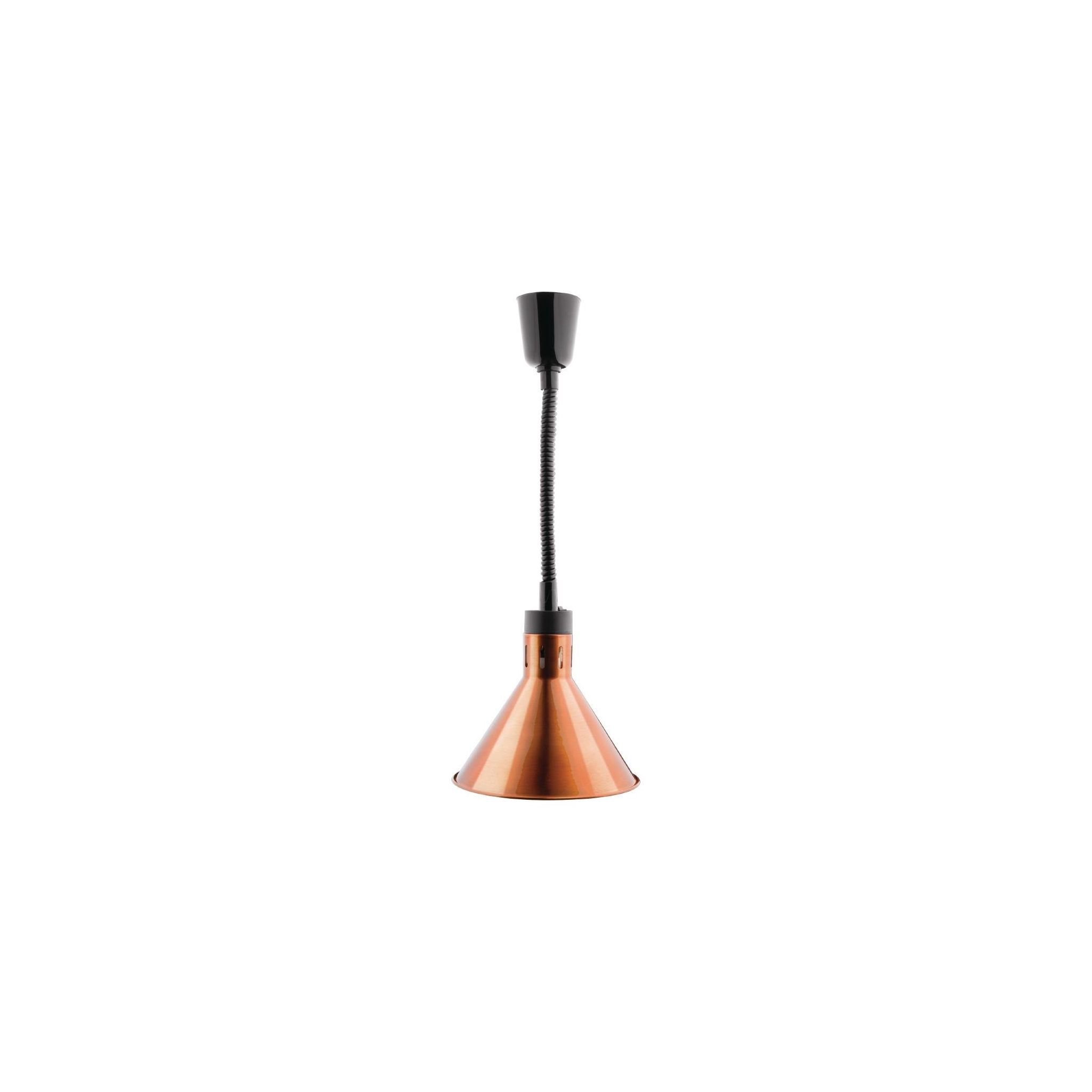 Buffalo DY463 Conical Retractable Heat Shade Copper Finish
