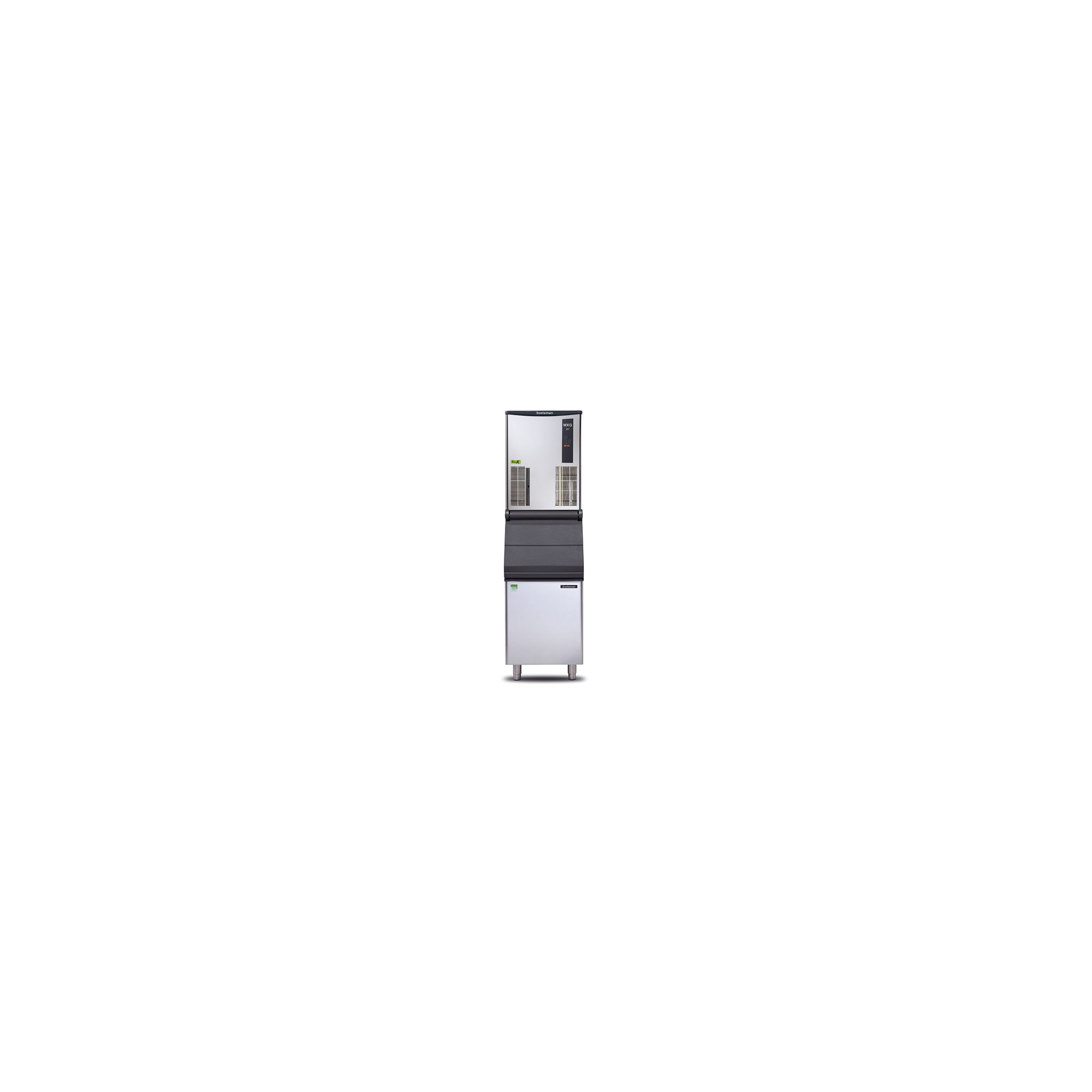 Scotsman EcoX MXG327 + SB193S Automatic Modular Ice Machine With 129KG Storage Bin (152kg/24hr)