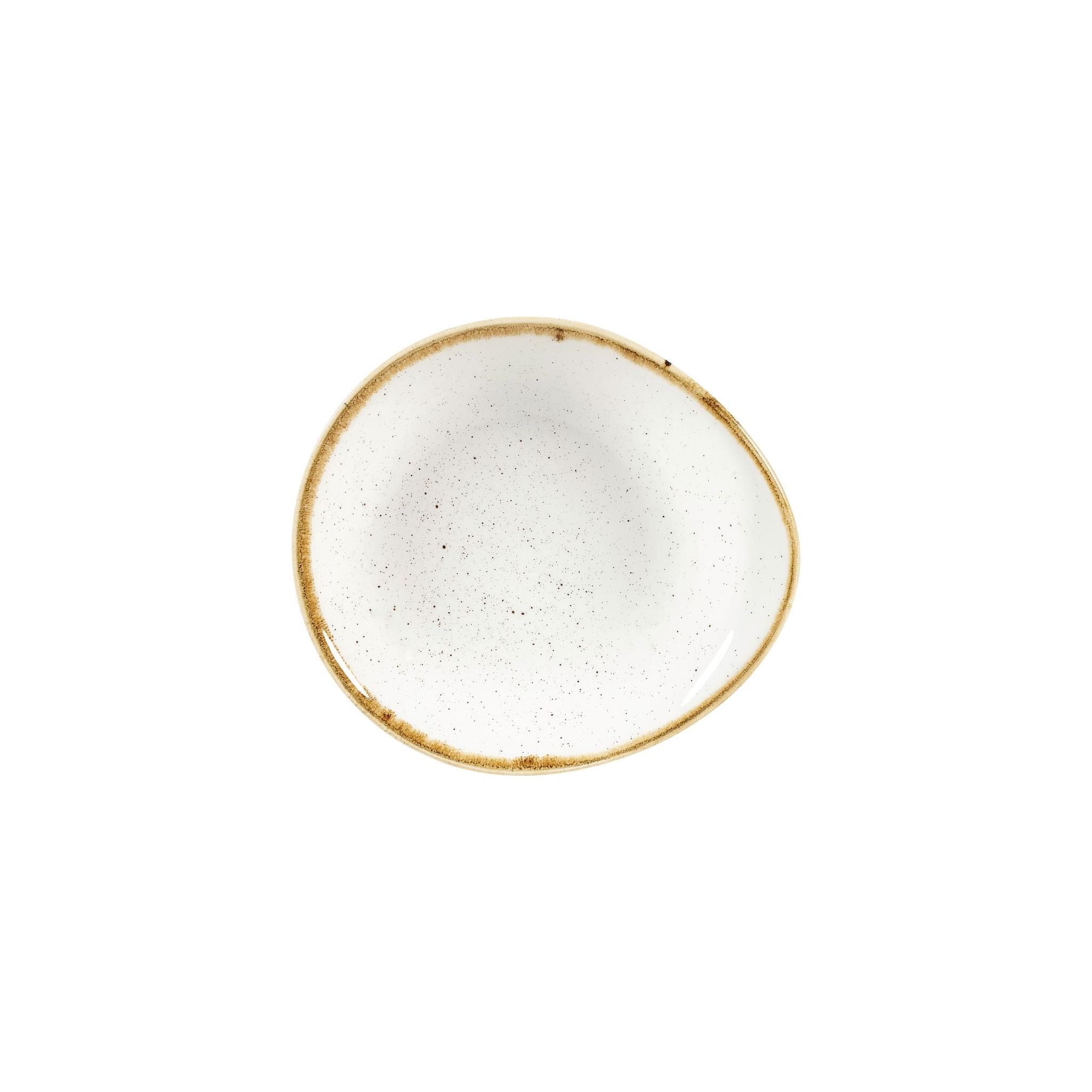 Churchill Stonecast DY873 Round Dishes Barley White 185mm (Pack of 12)