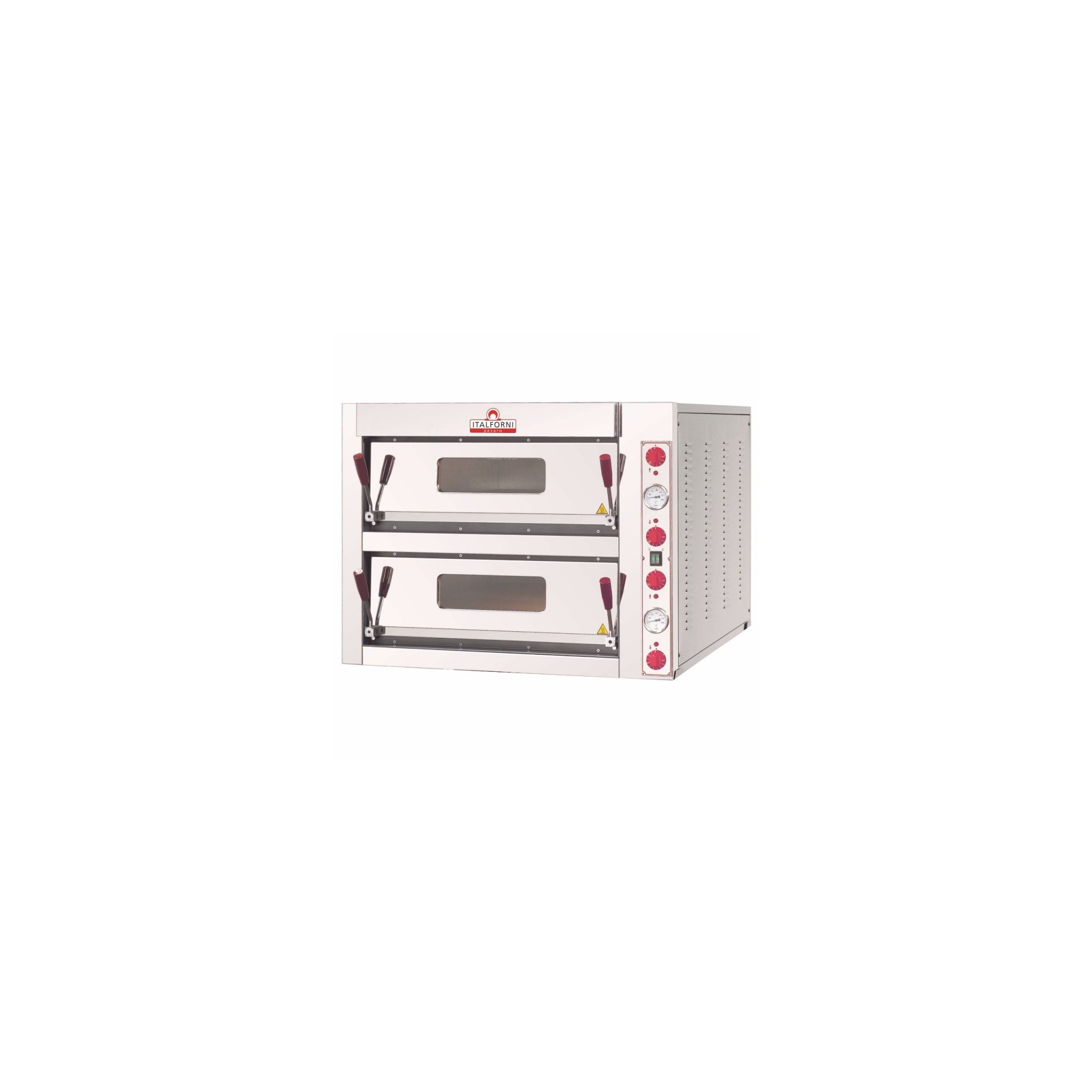 Italforni TKA2 8 x 12" Electric Countertop Twin Deck Pizza Oven
