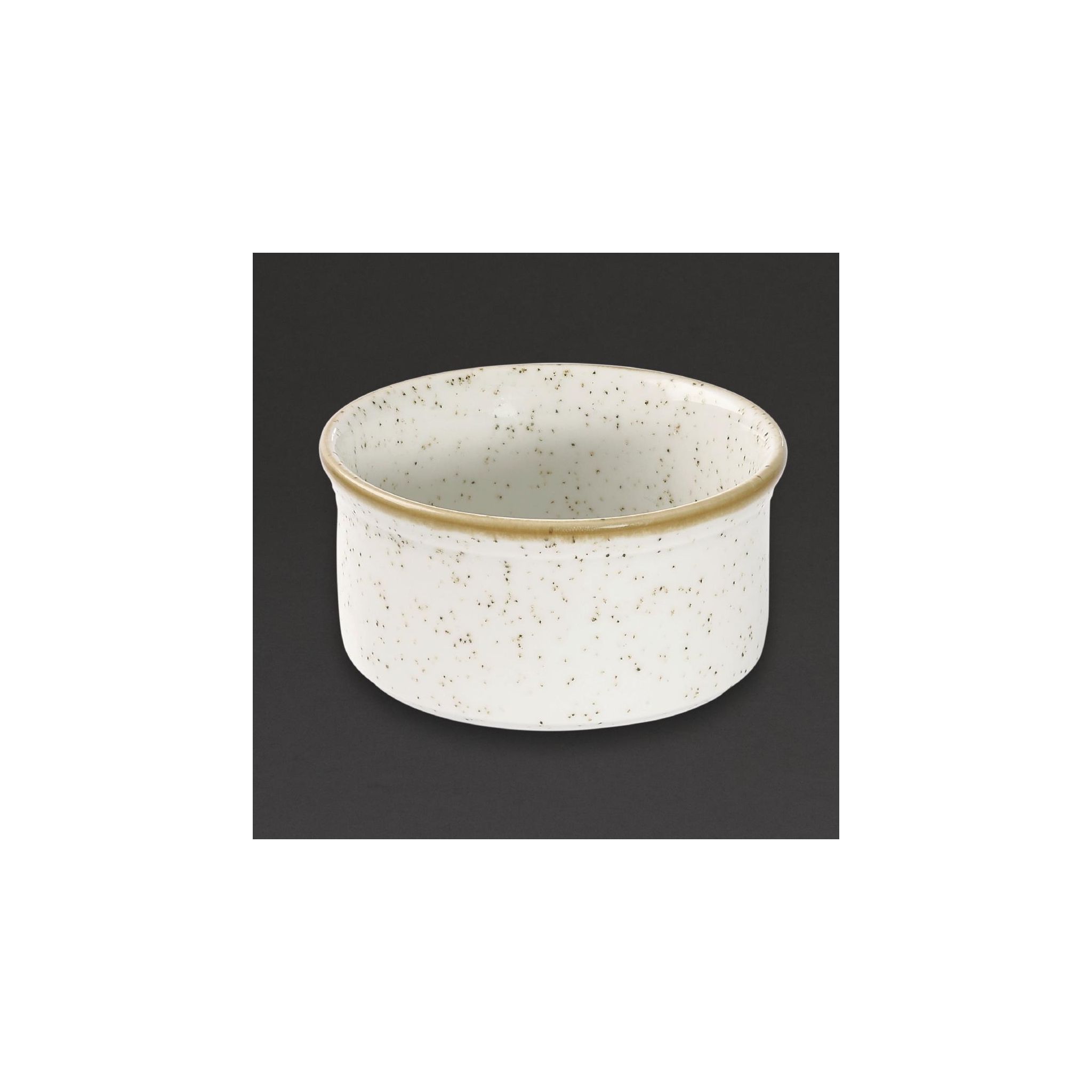 Churchill Stonecast DS496 Ramekins Barley White 90mm (Pack of 24)