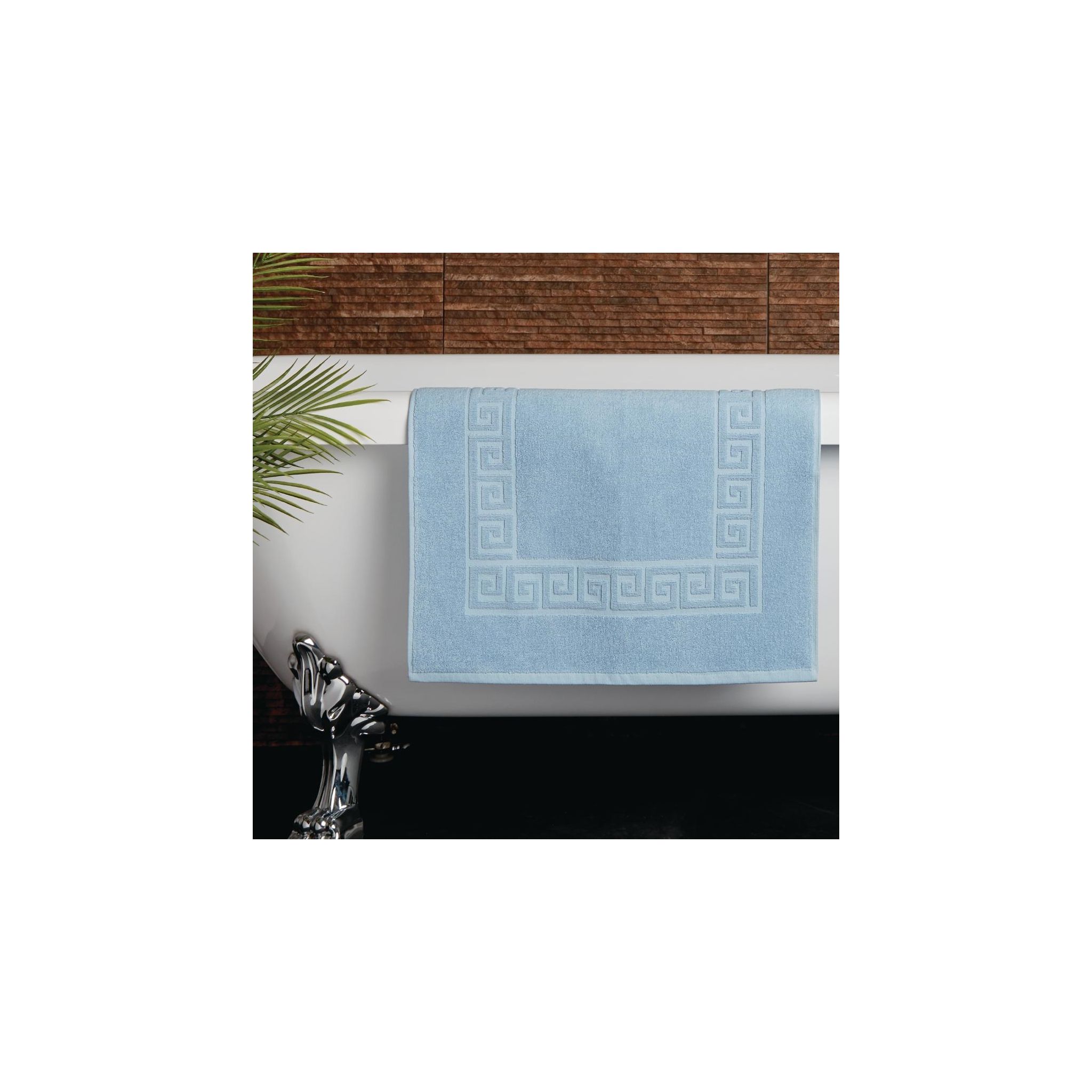 Mitre Essentials Nova GW348 Bath Mat Blue