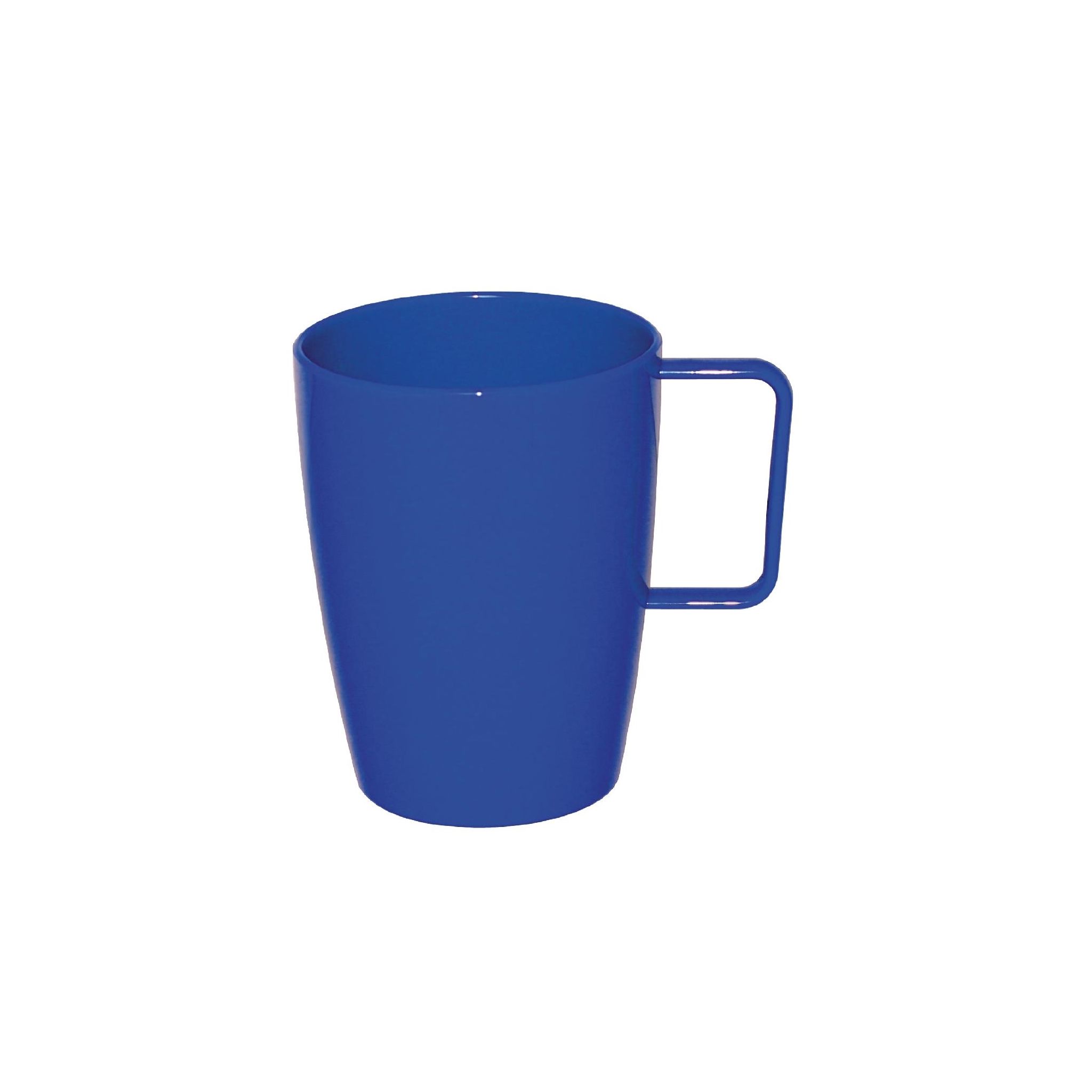 Olympia Kristallon CE288 Polycarbonate Handled Beakers Blue 348.7ml (Pack of 12)