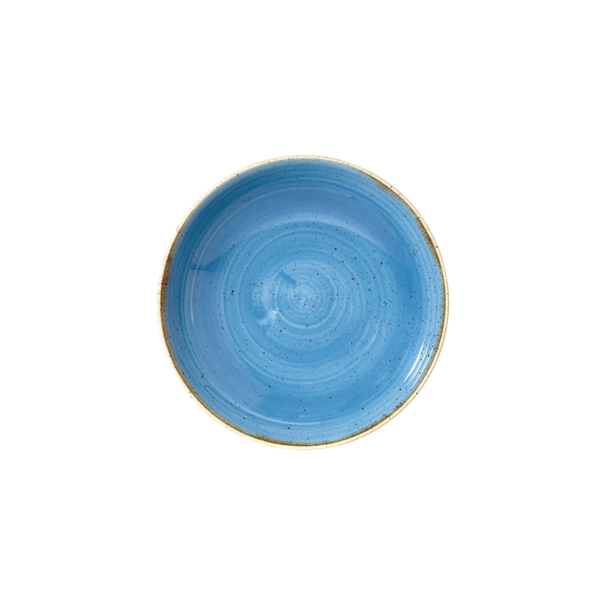 Churchill Stonecast DF777 Round Coupe Bowls Cornflower Blue 184mm (Pack of 12)