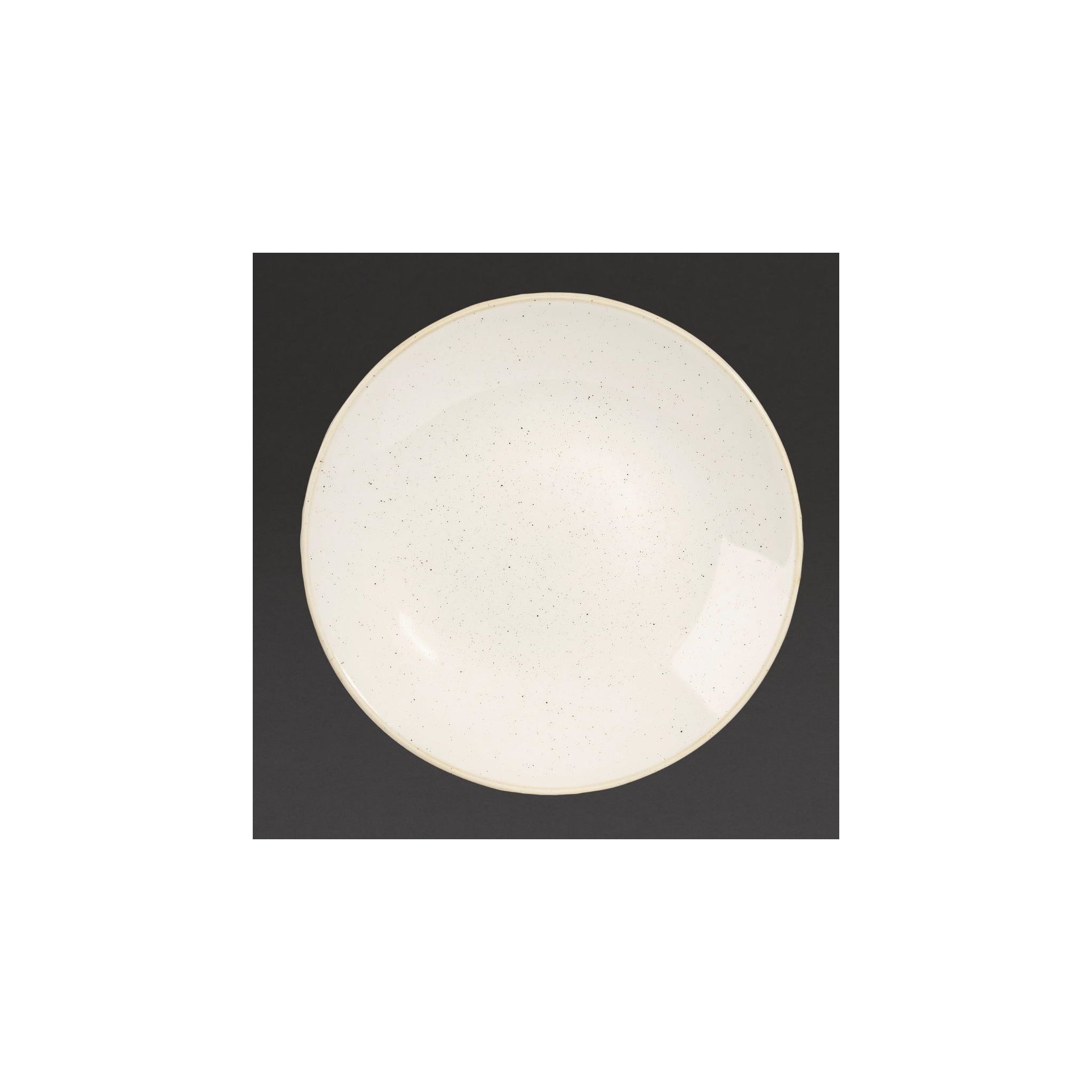 Churchill Stonecast DS498 Deep Coupe Plates Barley White 240mm (Pack of 12)