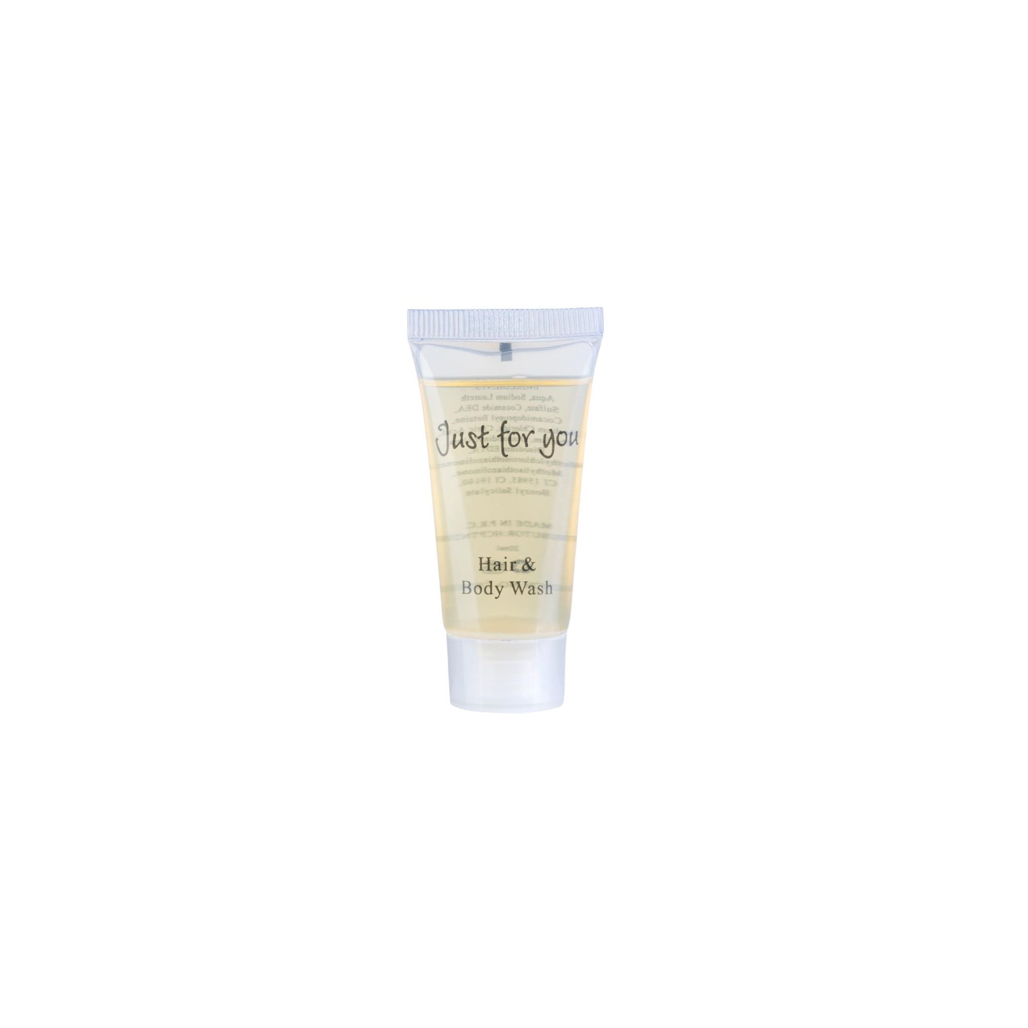 Hotel Complimentary CU210 Just For You Hair & Body Wash 20ml (Pack of 100)