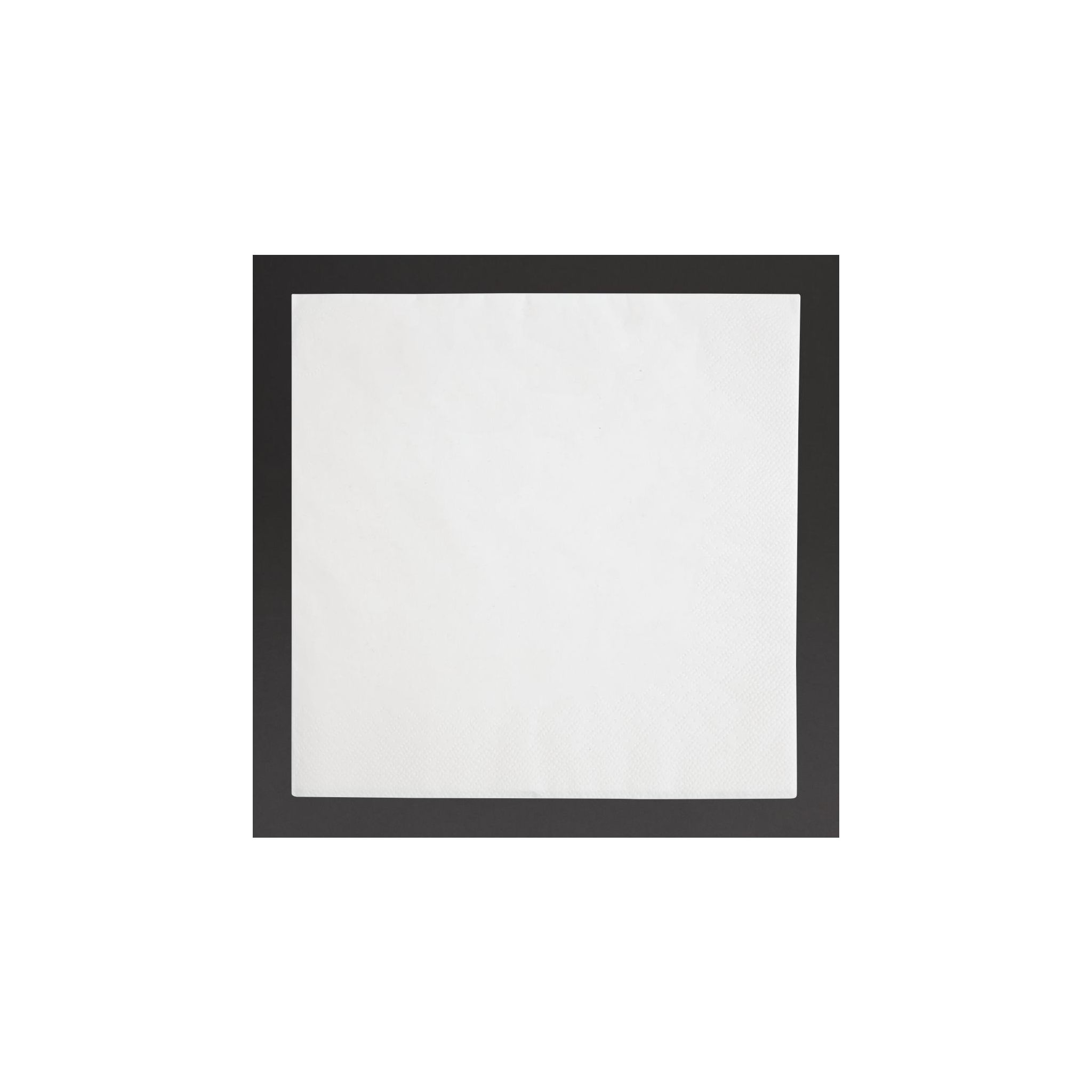Fiesta Recyclable FE251 Dinner Napkin White 40x40cm 3ply 1/4 Fold (Pack of 1000)