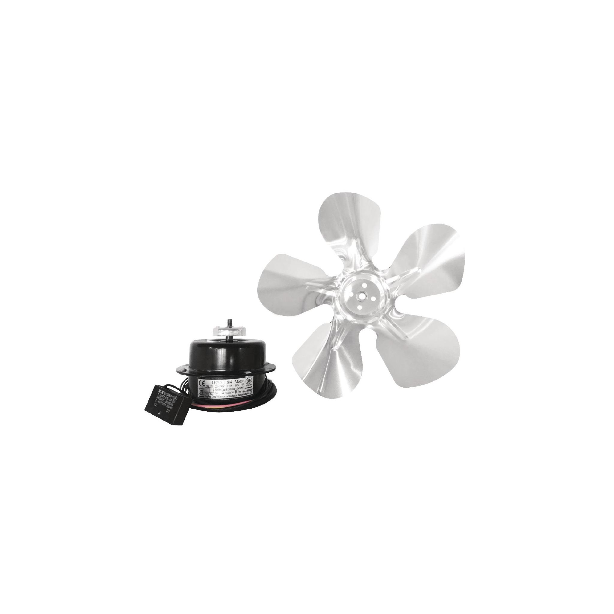 Polar AE848 Condenser Fan Motor for G-Series Refrigerated Countertop Food Display Showcases