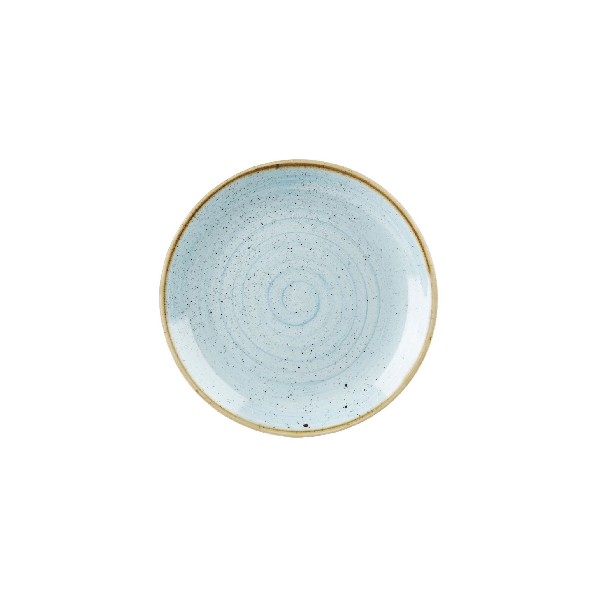 Churchill Stonecast GM686 Round Coupe Plates Duck Egg Blue 288mm (Pack of 12)