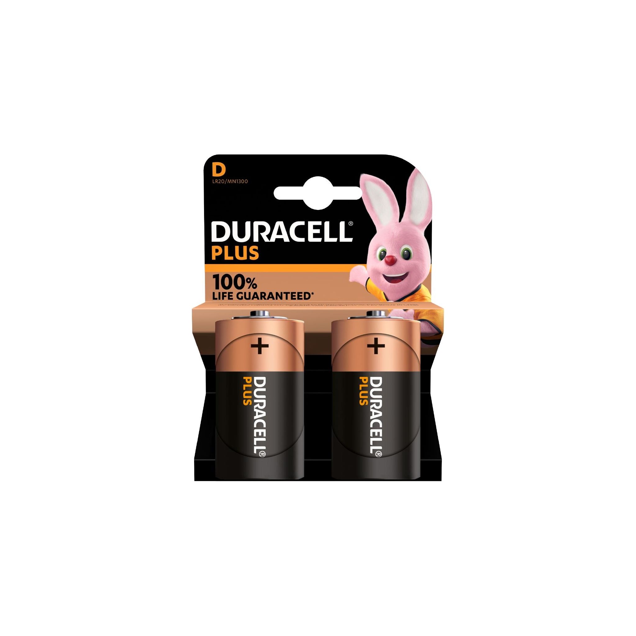 Duracell CH293 DuracellPlus D Batteries (Pack of 2)