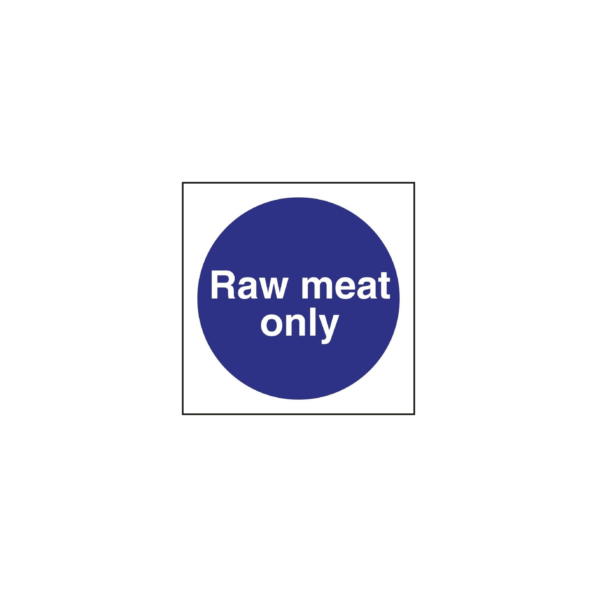 Vogue L958 Raw Meat Only Sign
