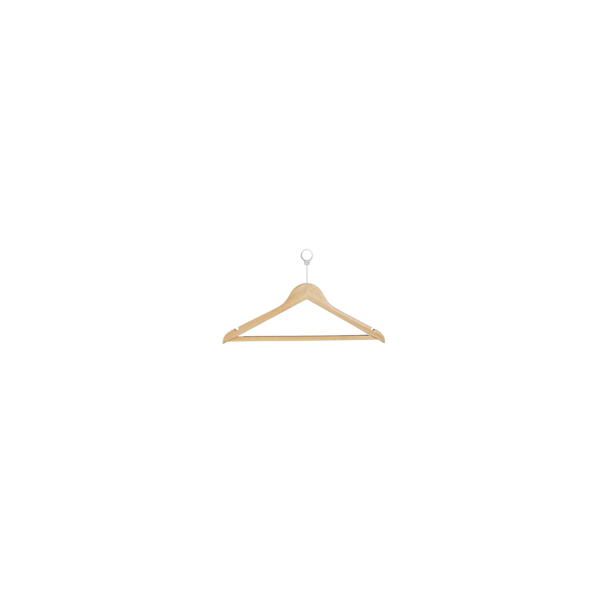 Bolero FU398 Wooden Security Hangers (Pack of 10)