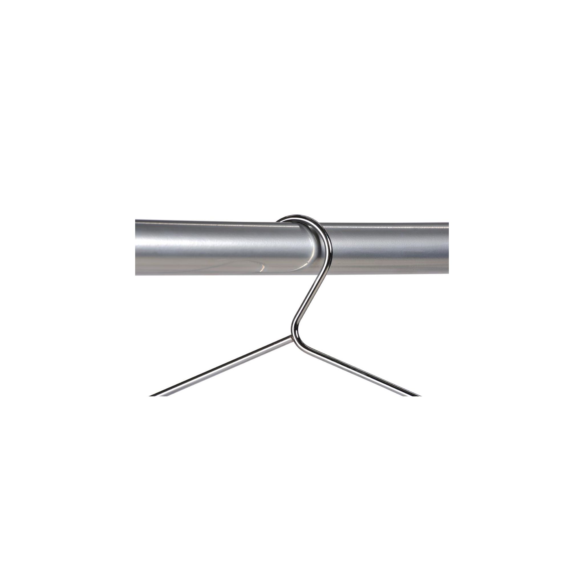 Commercial Hangers DP917 Chrome Plated Steel Hangers (Pack of 50)