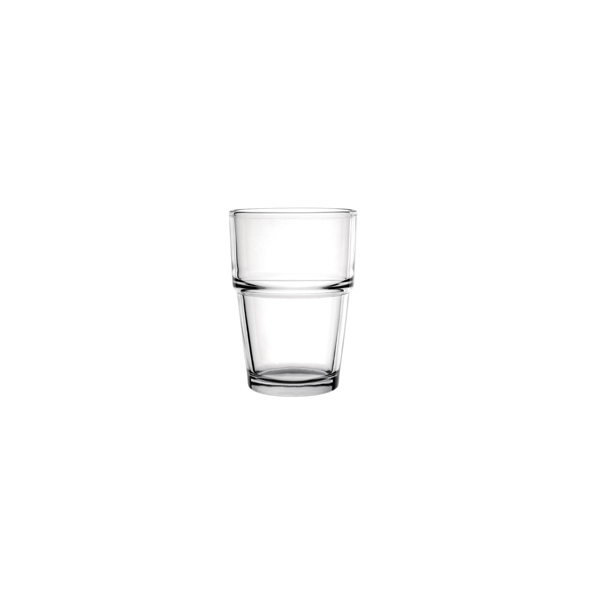 Olympia GM580 Toughened Glass Stacking Tumblers 200ml (Pack of 12)