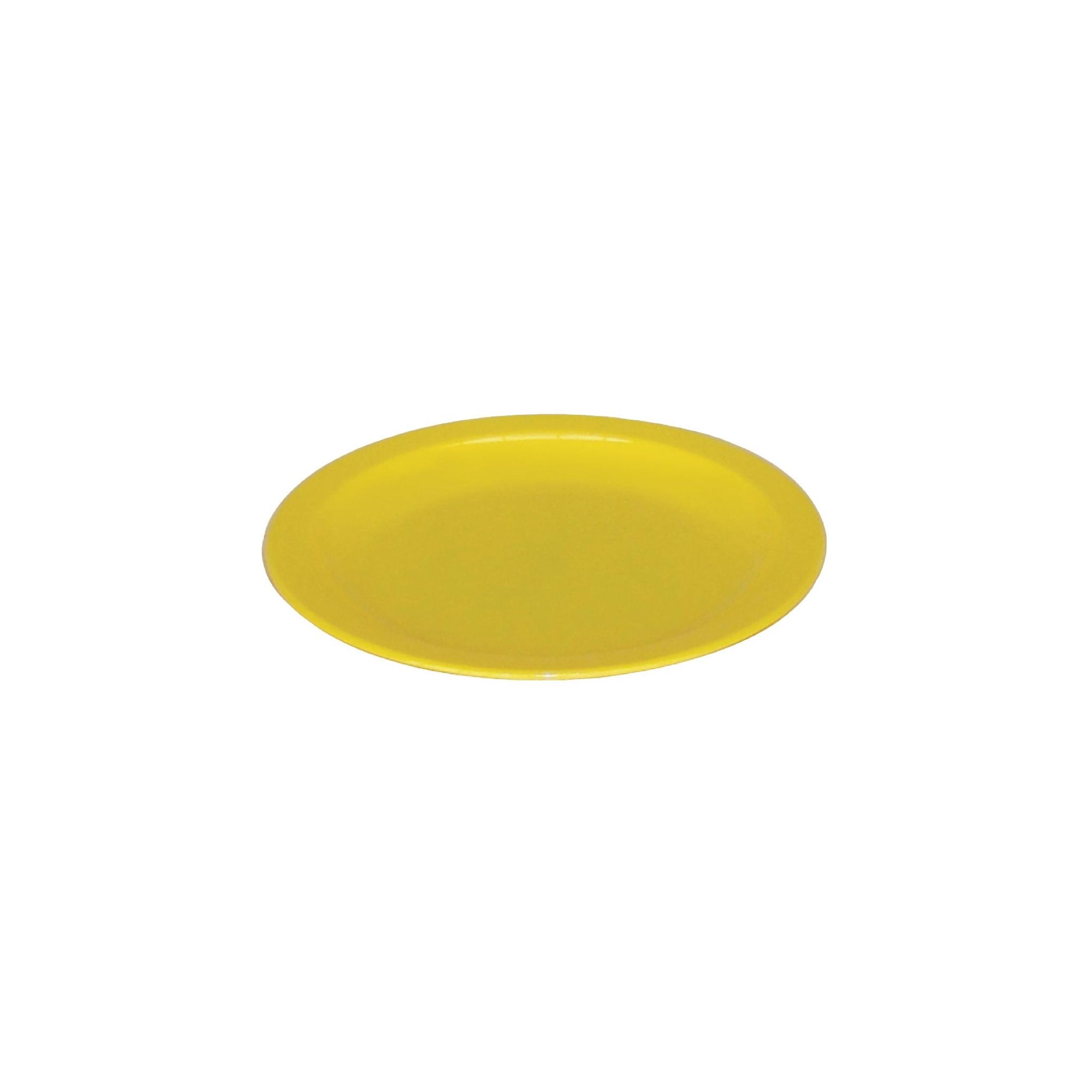 Olympia Kristallon CB767 Polycarbonate Plates Yellow 230mm (Pack of 12)
