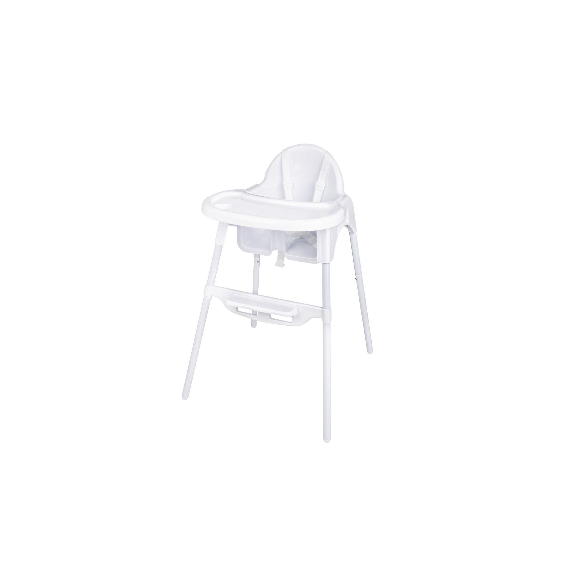 Bolero CY599 Stainless Steel High Chair White