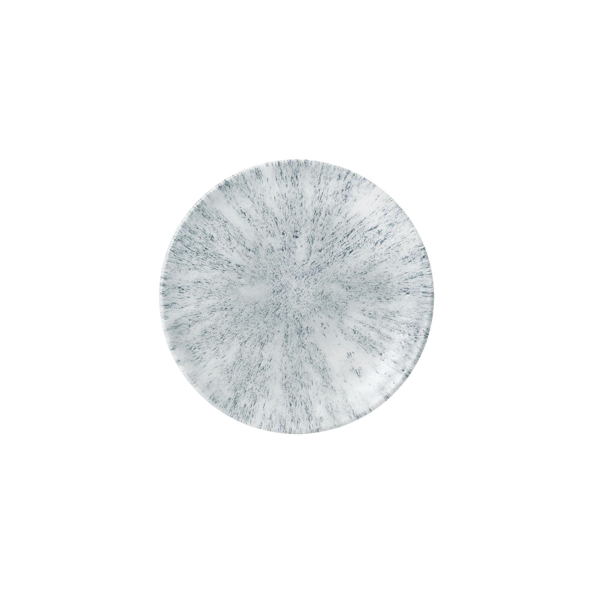 Churchill Studio Prints Stone Evolve FD892 Coupe Plates Pearl Grey 165mm (Pack of 12)