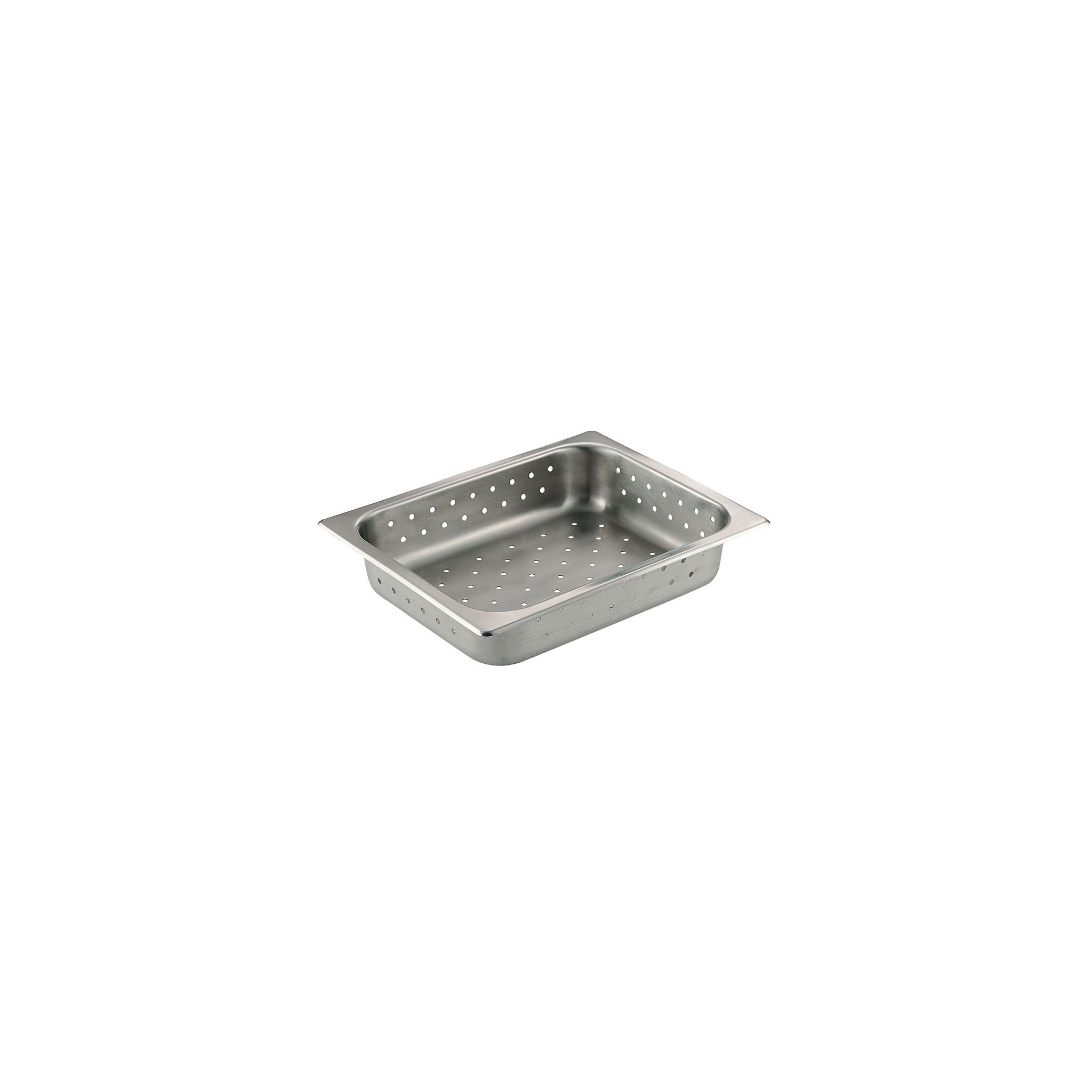 Prepara E4713 Stainless Steel Perforated 1/2 Gastronorm Tray 150mm