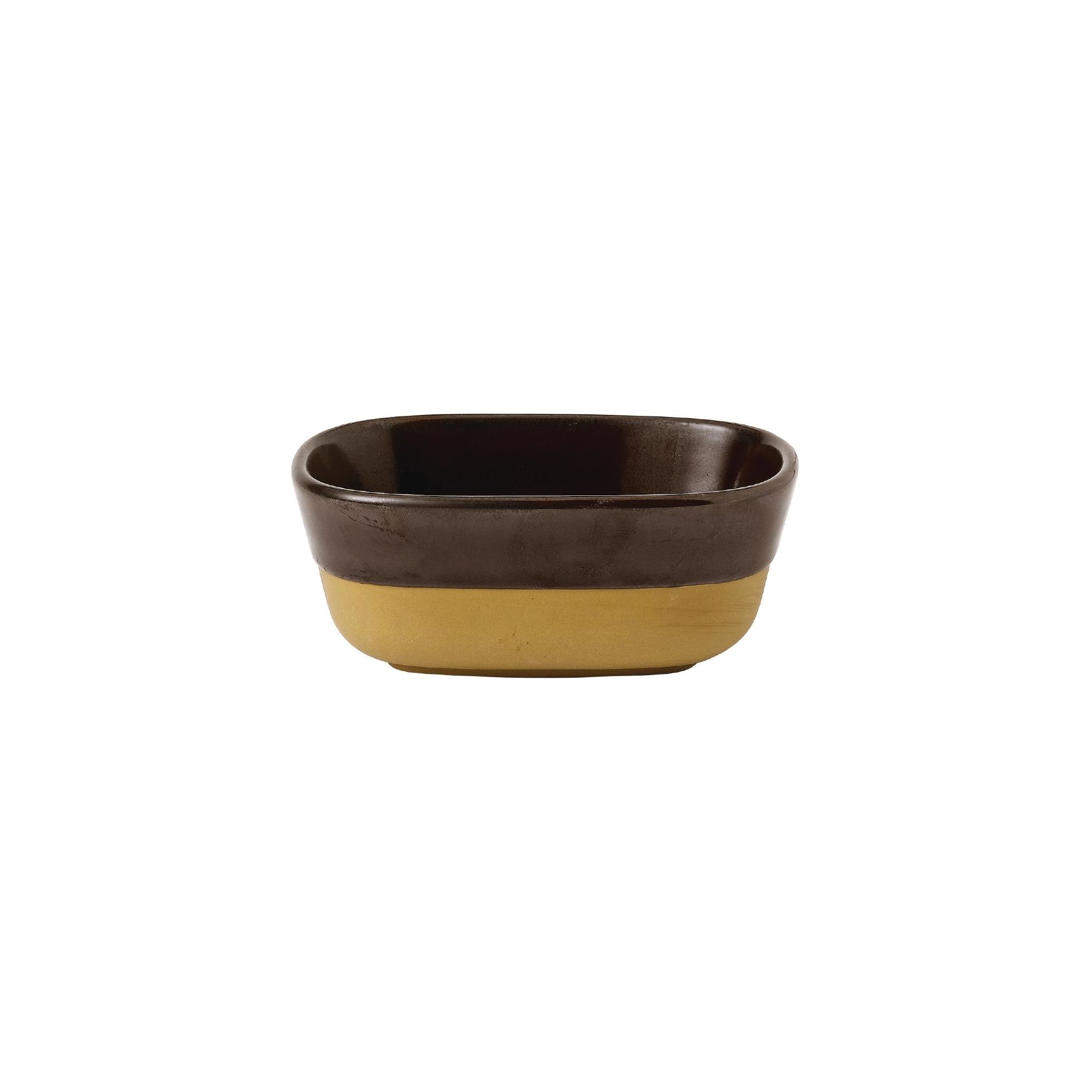 Churchill Emerge FR008 Dish Cinnamon Brown 120 x 90mm (Pack of 6)