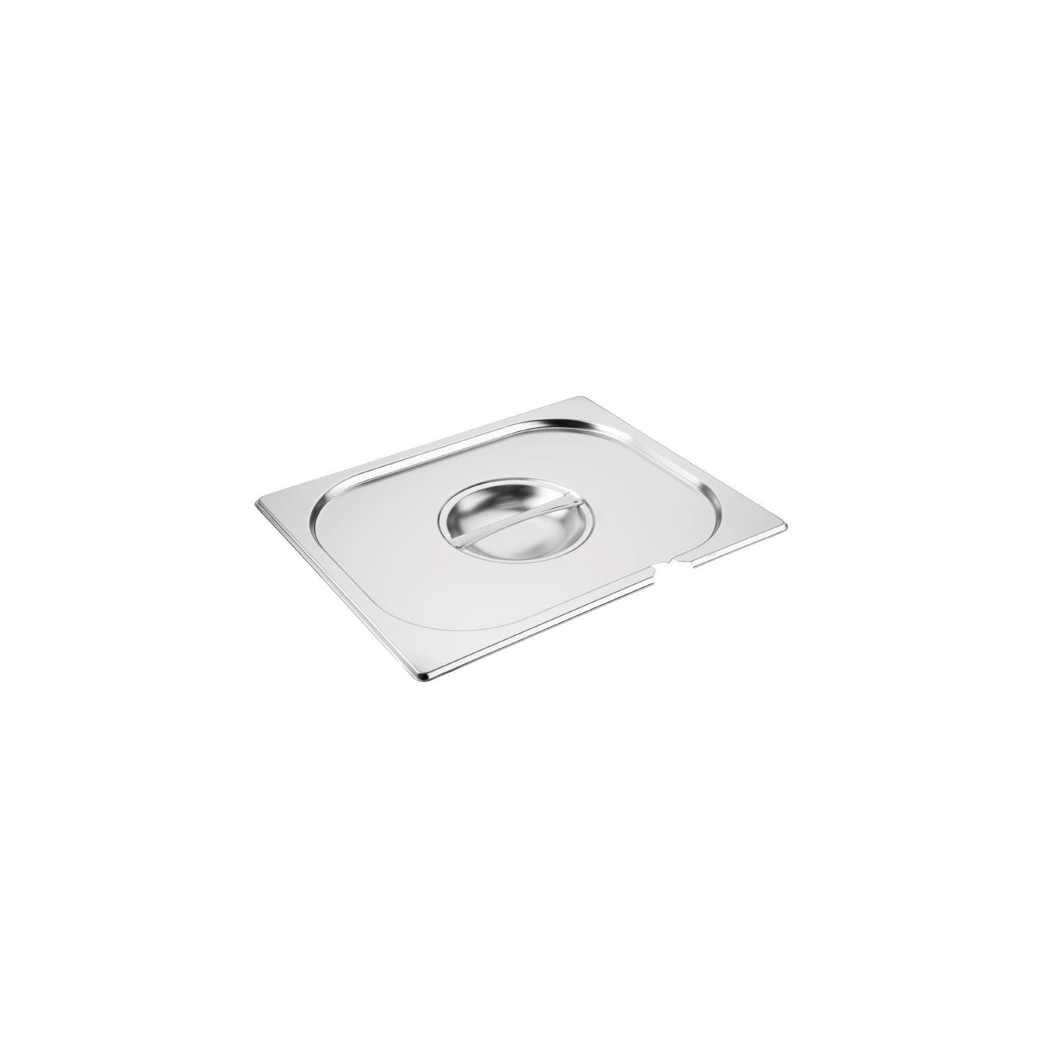 Vogue CB171 Stainless Steel 1/2 Gastronorm Notched Tray Lid