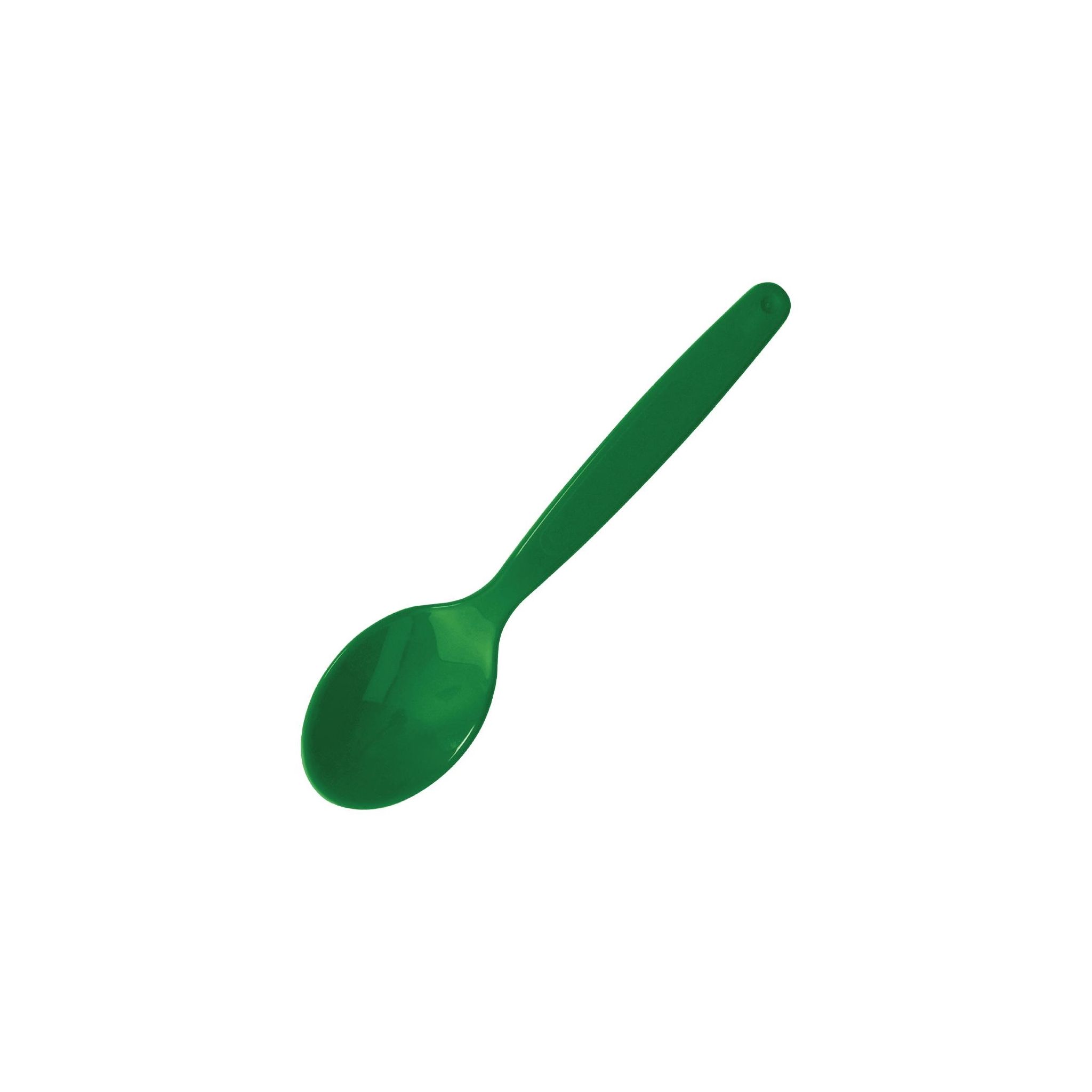Olympia Kristallon DL124 Polycarbonate Spoons Green (Pack of 12)