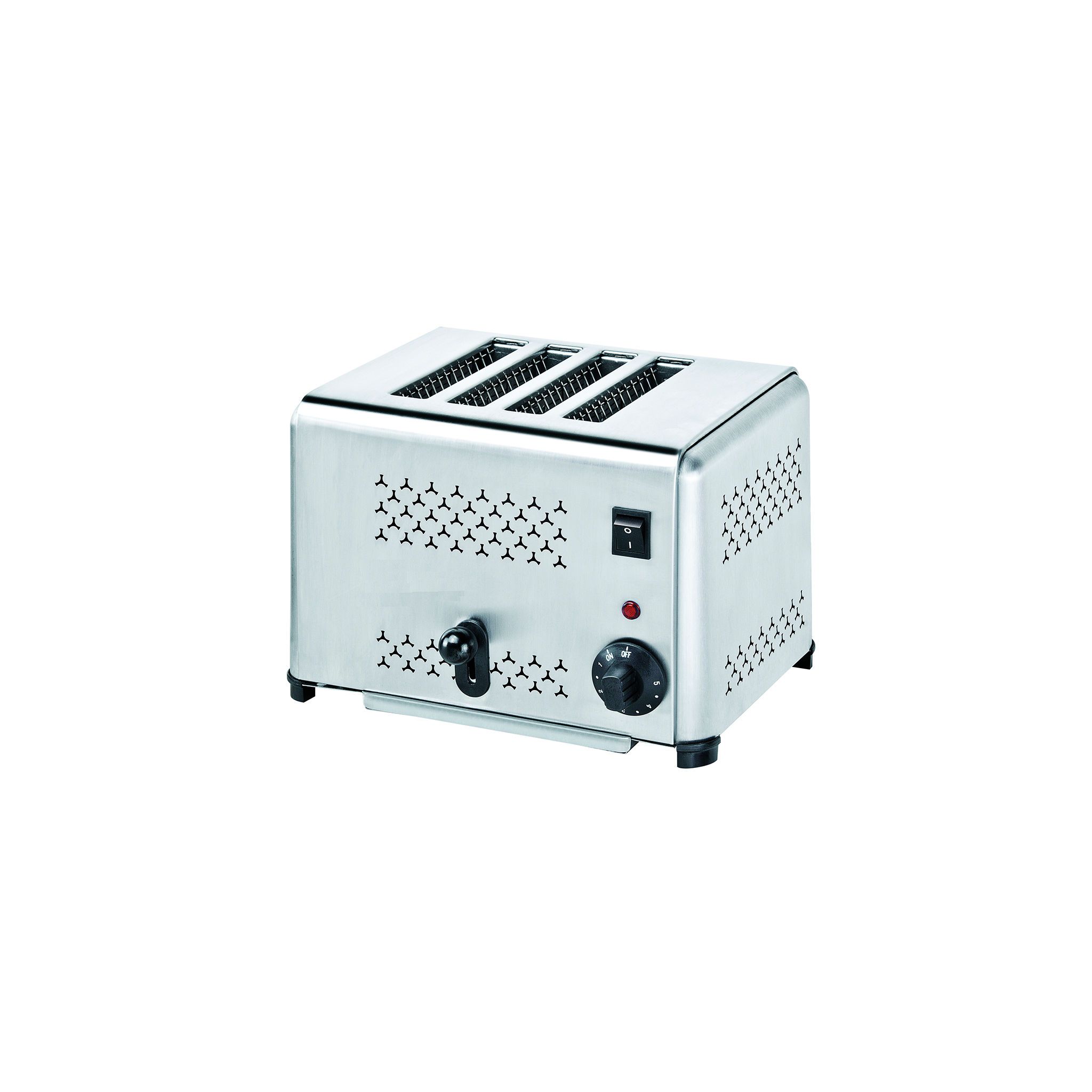 CaterChef 15040 4 Slice Stainless Steel Toaster