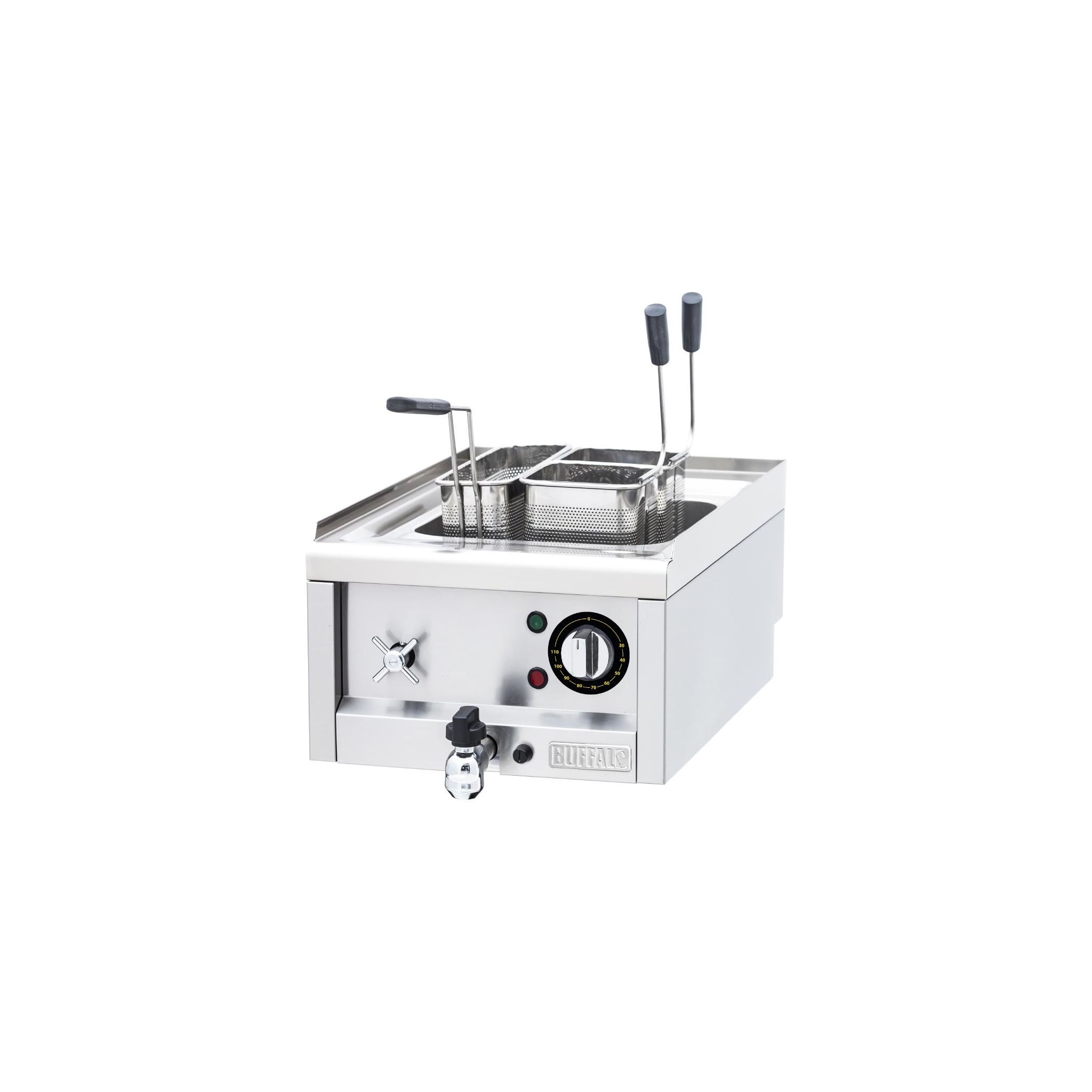 Buffalo 600 Series CU478 15 Ltr Electric Countertop Single Tank Pasta Cooker