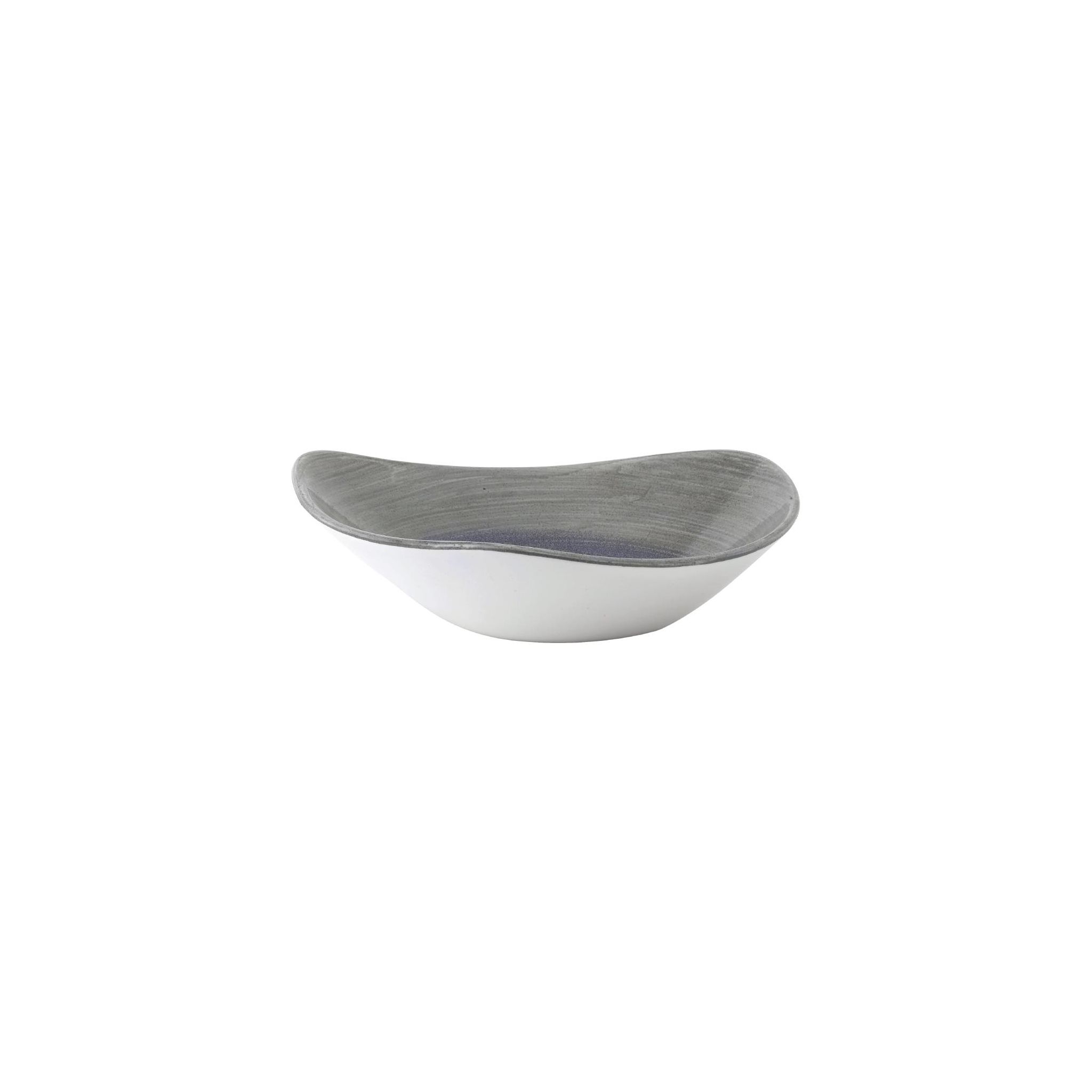Churchill Stonecast Aqueous FD861 Lotus Bowls Grey 229mm (Pack of 12)