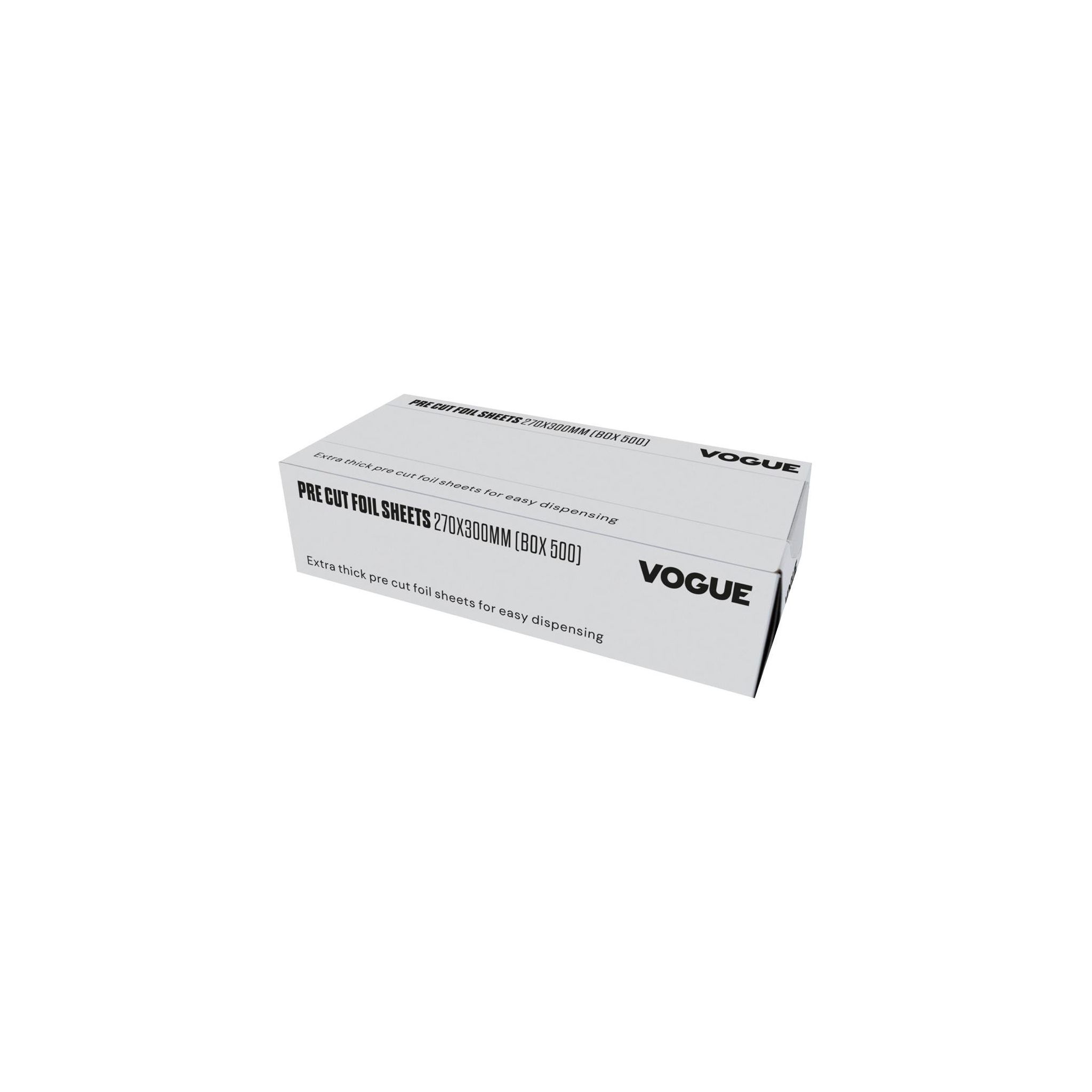 Vogue CU259 Aluminium Foil Sheets 270x300mm (Pack of 500)