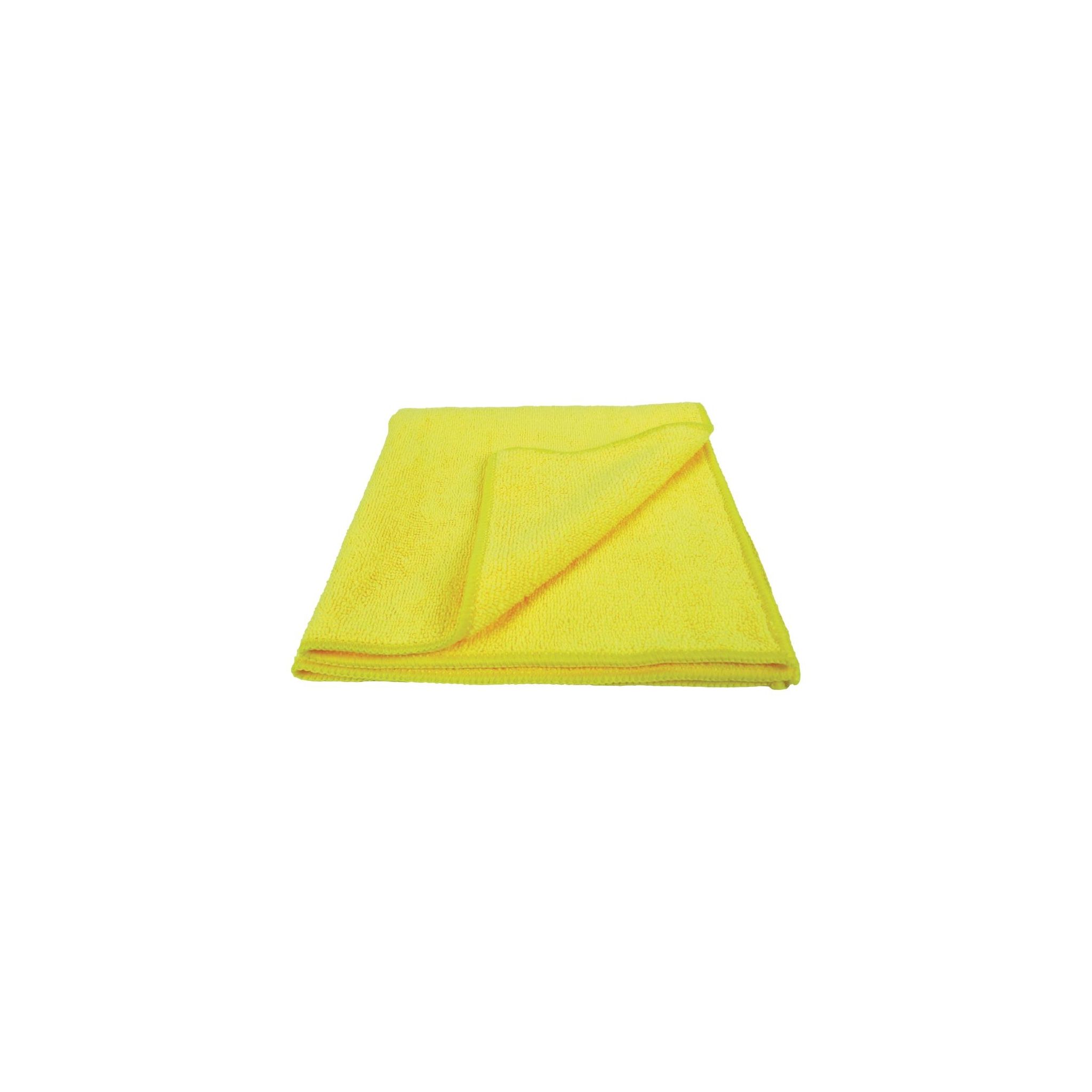 EcoTech FA218 Microfibre Cloths Yellow (Pack of 10)