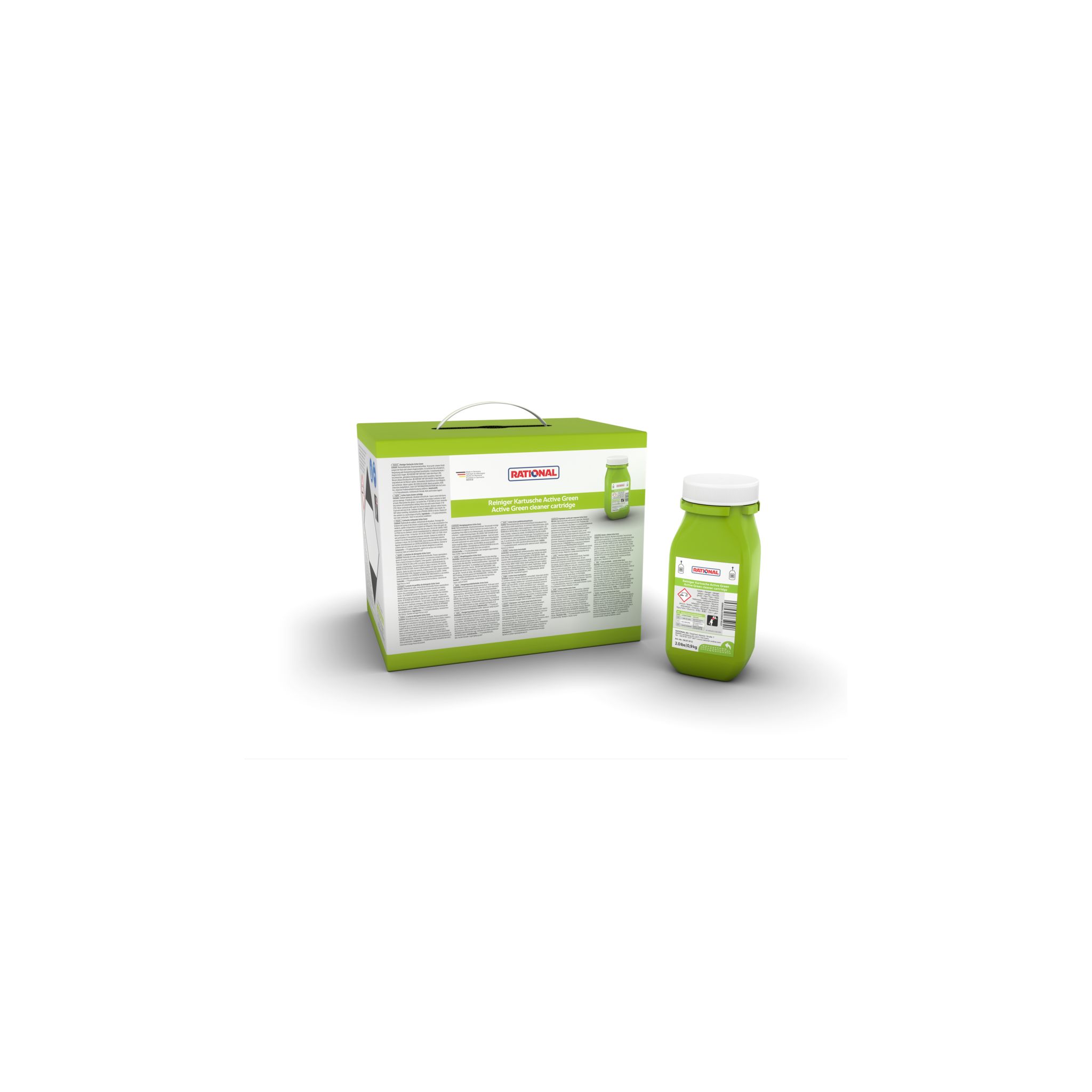 Rational 56.01.912 Active Green Cleaner Cartridges (Pack of 6)