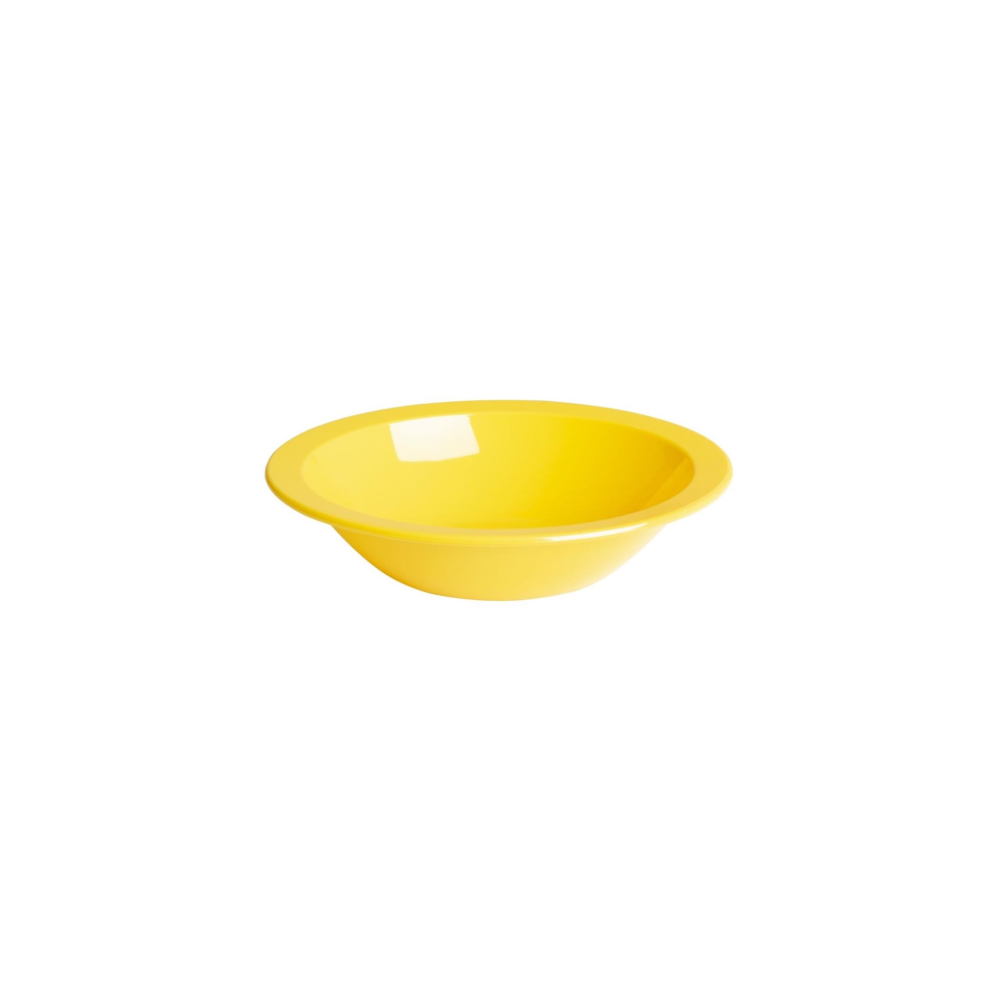 Olympia Kristallon CB771 Polycarbonate Bowls Yellow 174mm (Pack of 12)