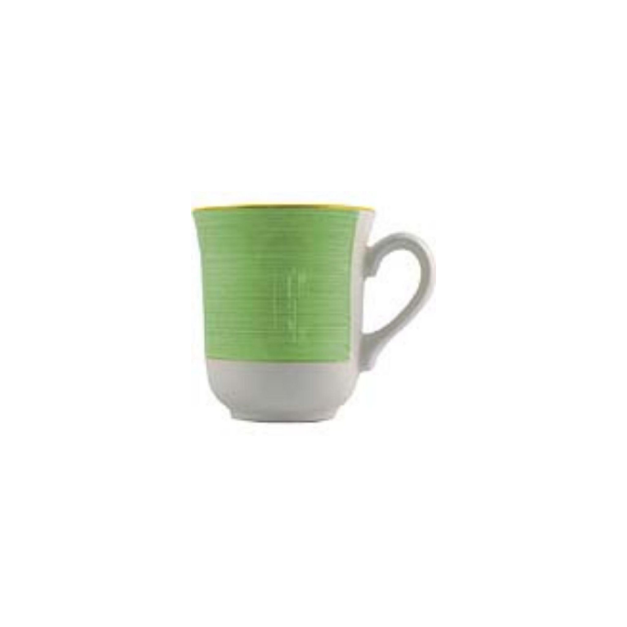 Steelite Rio V2914 Green Club Mugs 285ml (Pack of 36)