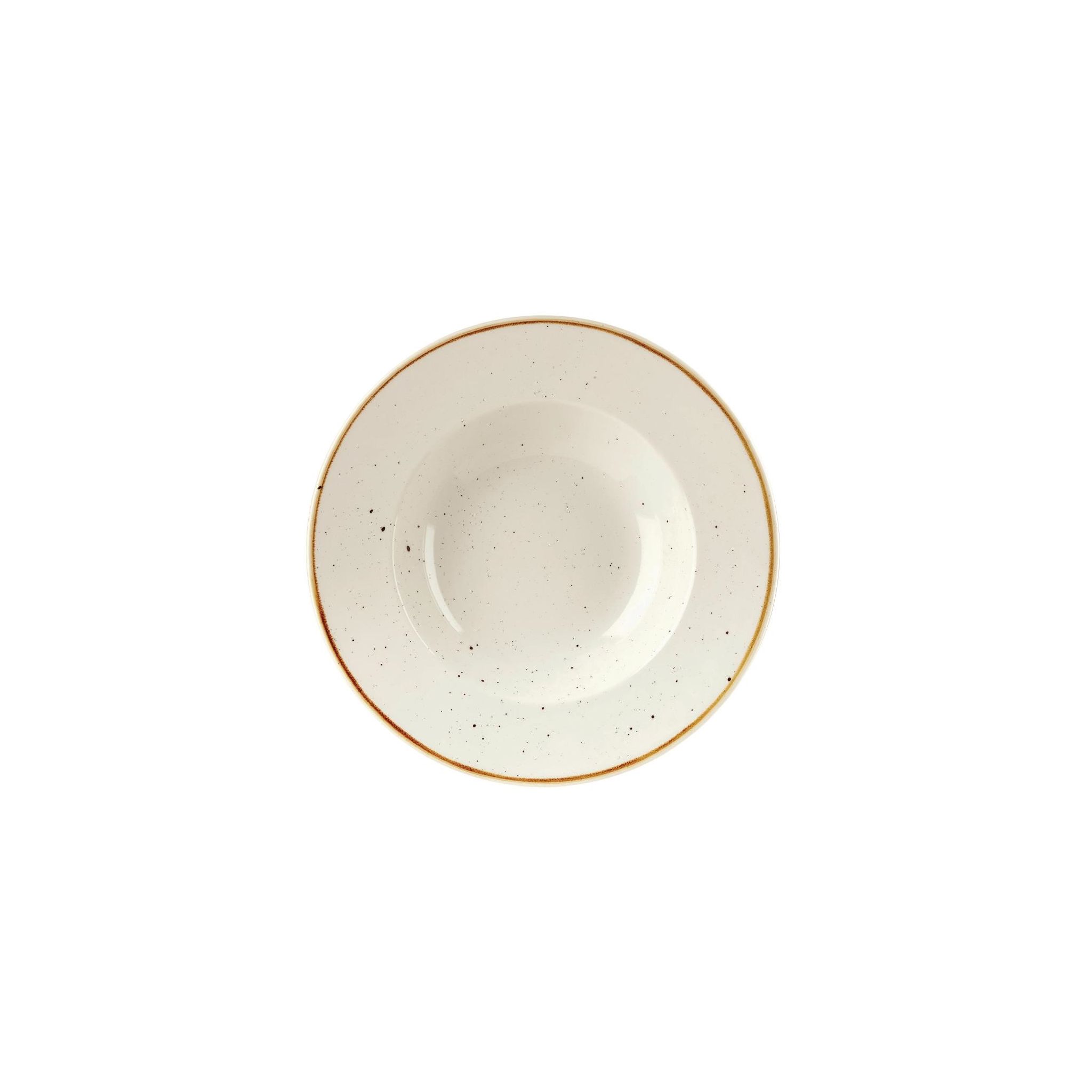 Churchill Stonecast DF799 Round Wide Rim Bowls Barley White 240mm (Pack of 12)