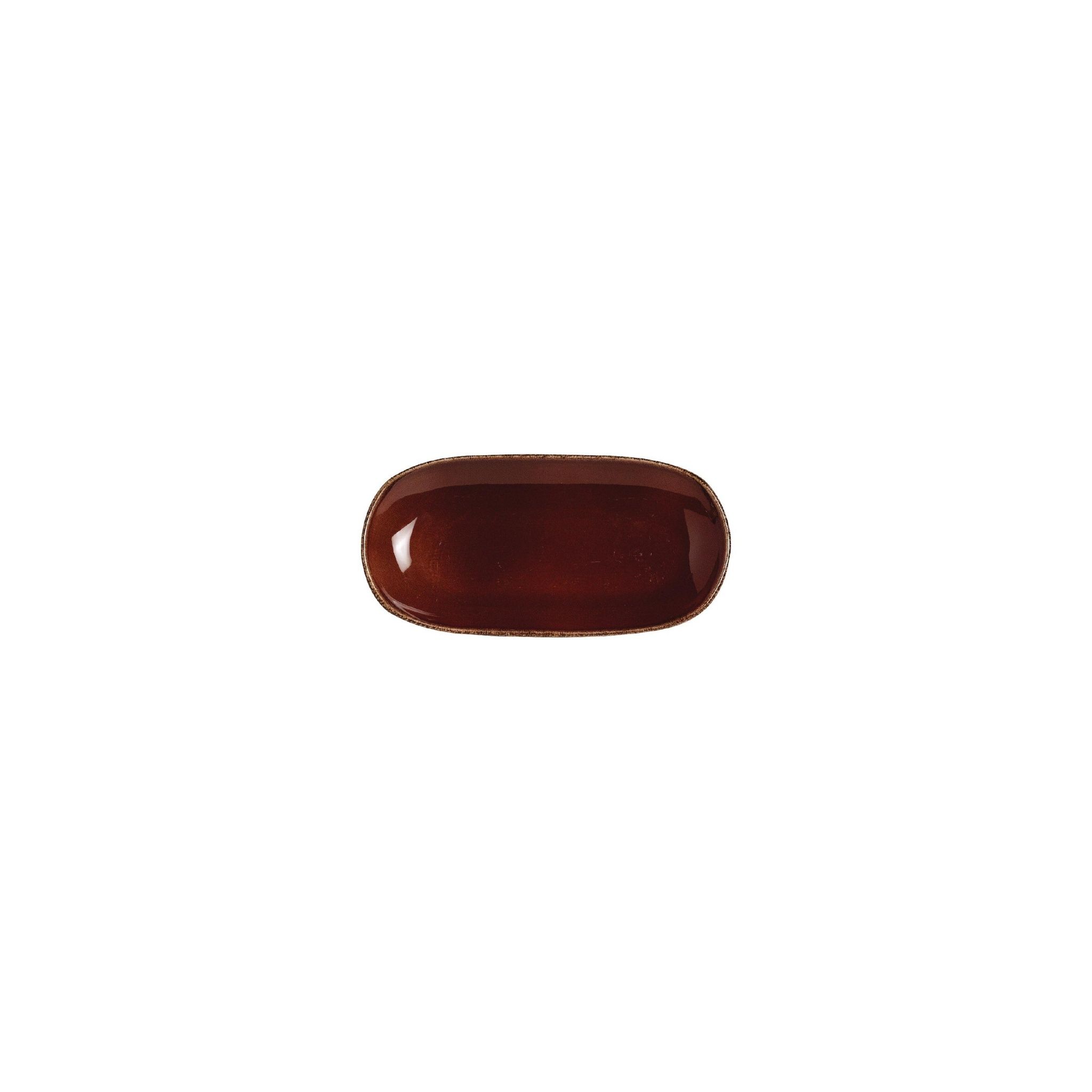 Steelite Terramesa V7183 Mocha Tasters Oval Tray 255mm (Pack of 6)