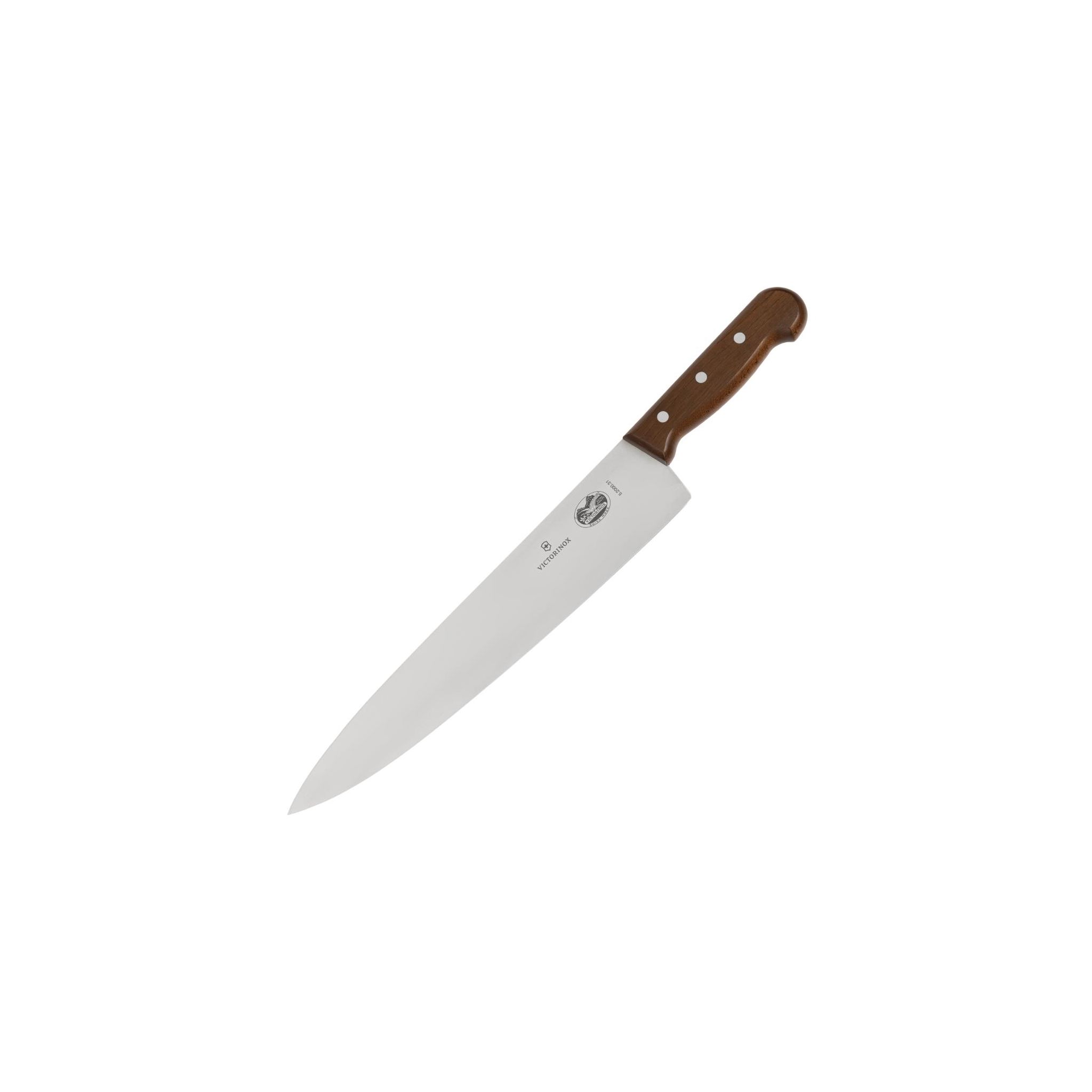Victorinox C607 Wooden Handled Carving Knife Brown 12"