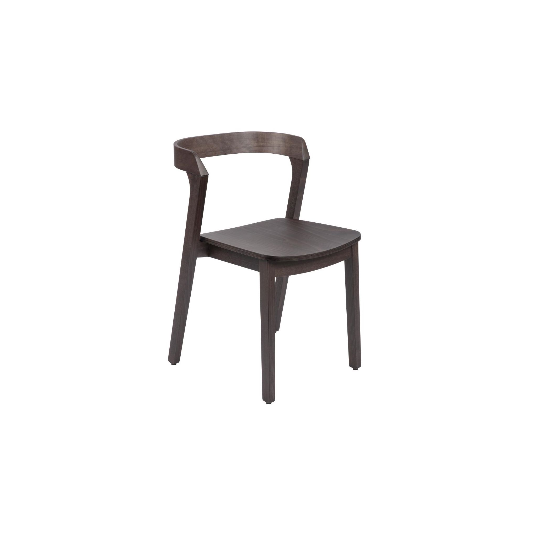 Bolero FX080 Arco Side Chair Ash Wood (Pack of 2)