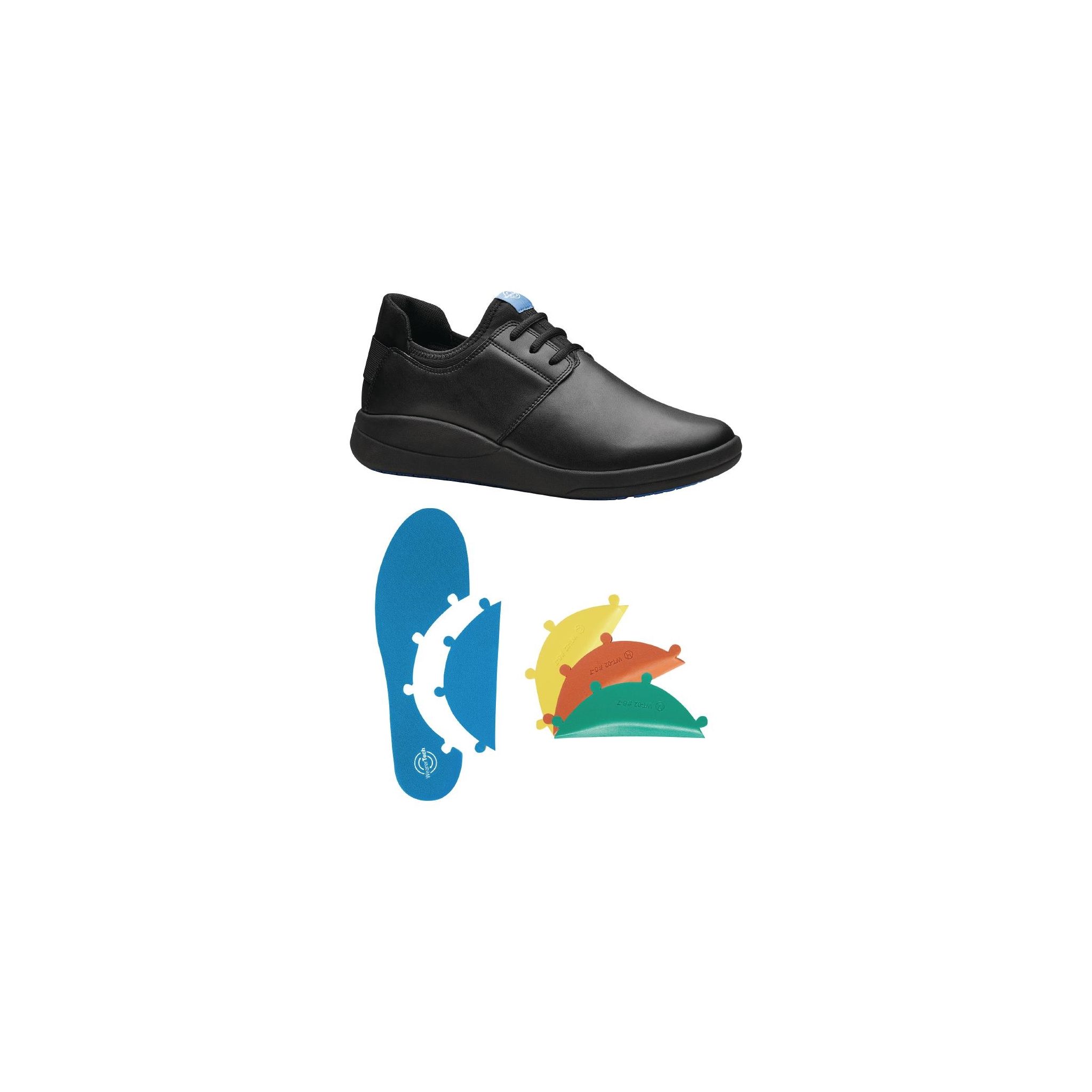 WearerTech Relieve BB740-37 Shoe Black/Black with Modular Insole Size 4