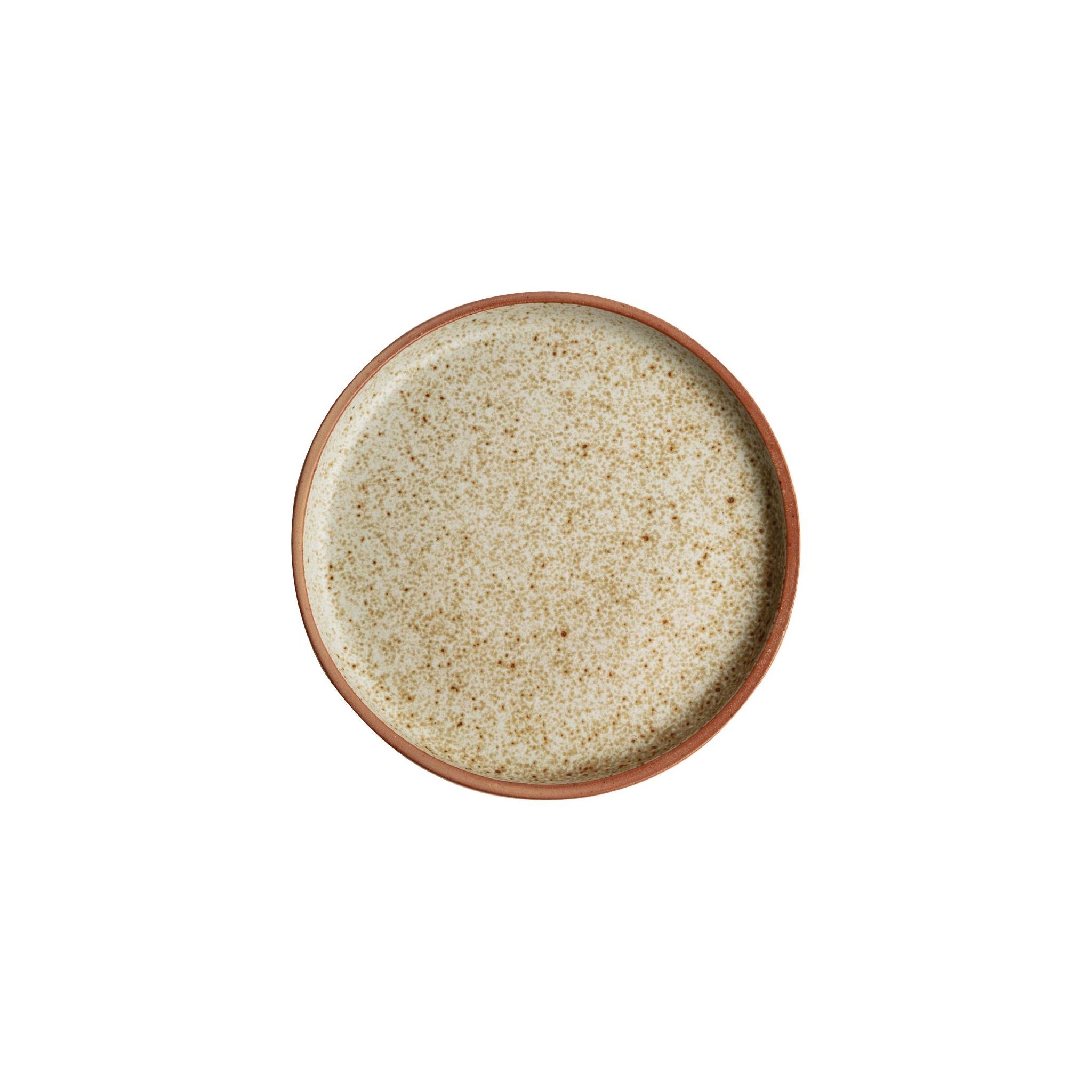 Olympia Canvas FA335 Flat Round Plates Wheat 180mm (Pack of 6)